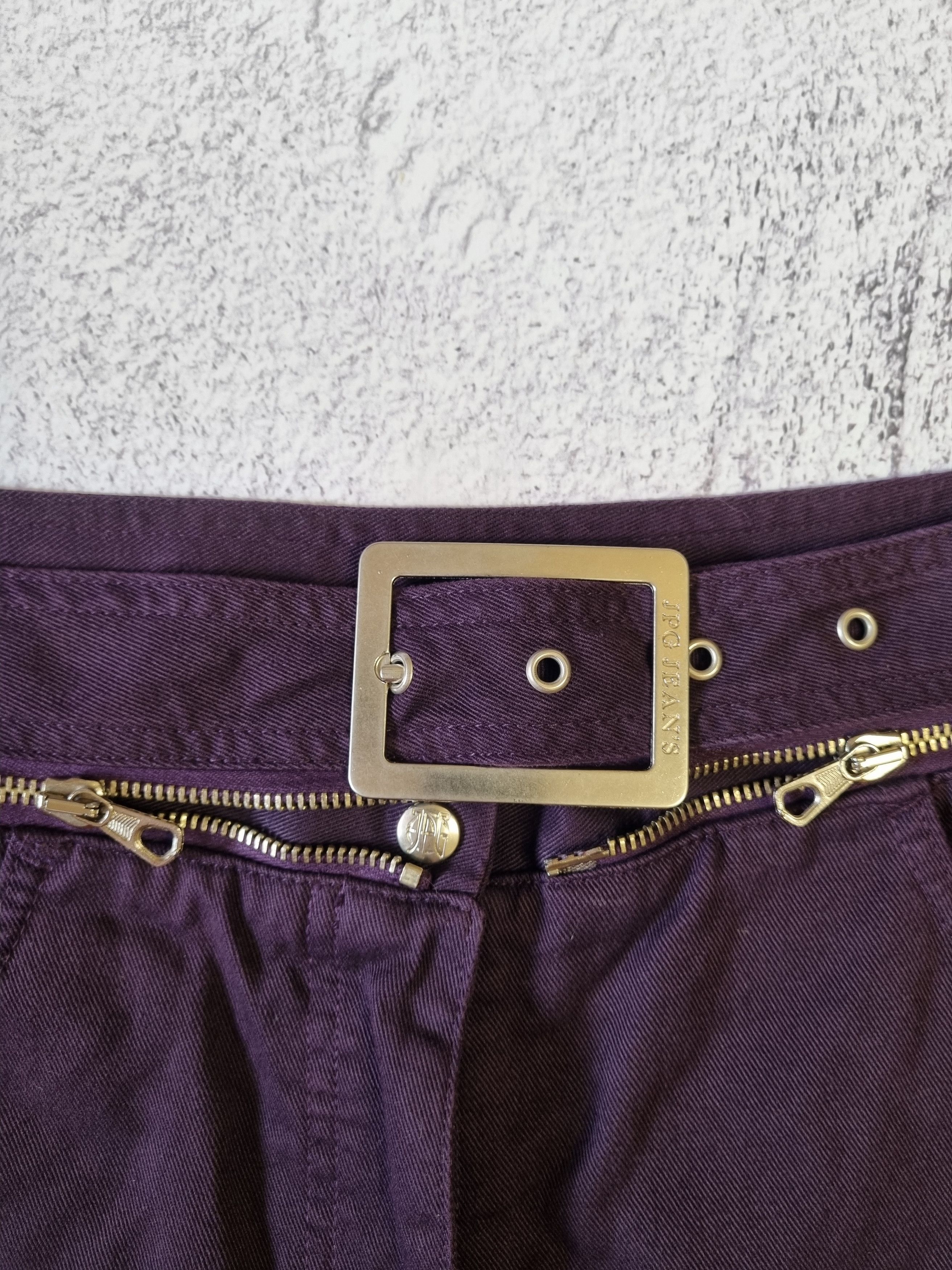 Jean Paul Gaultier Vintage Jean Paul Gaultier JPG Jeans Zip Around Shorts Size 30" / US 8 / IT 44 - 4 Thumbnail