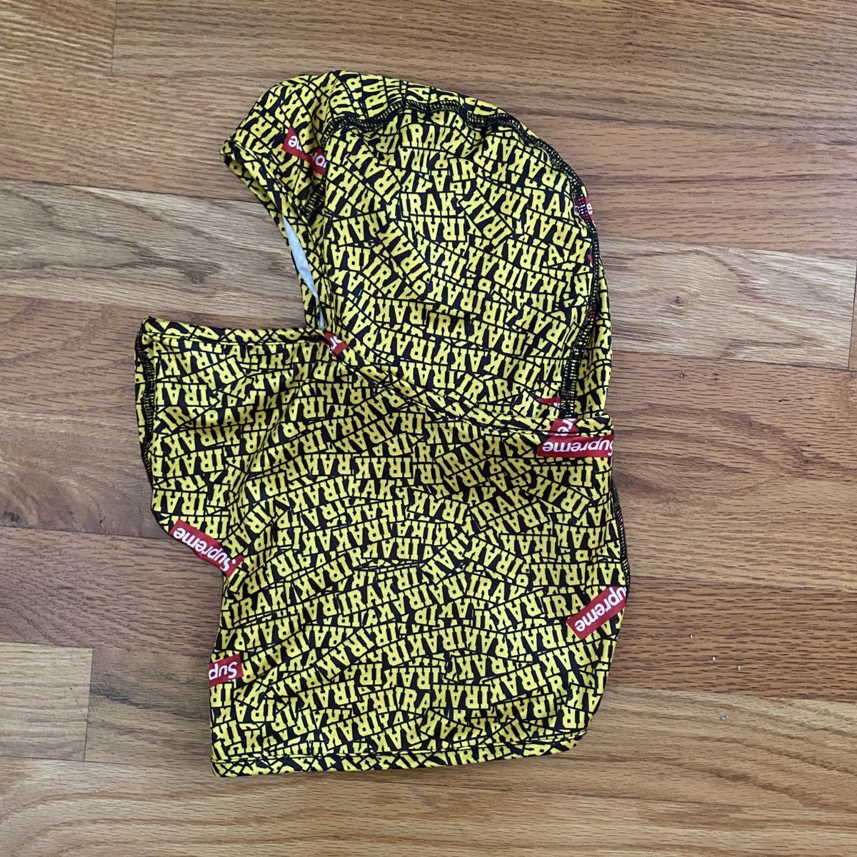 Supreme Yellow Irak Supreme Ski Mask Shystie | Grailed