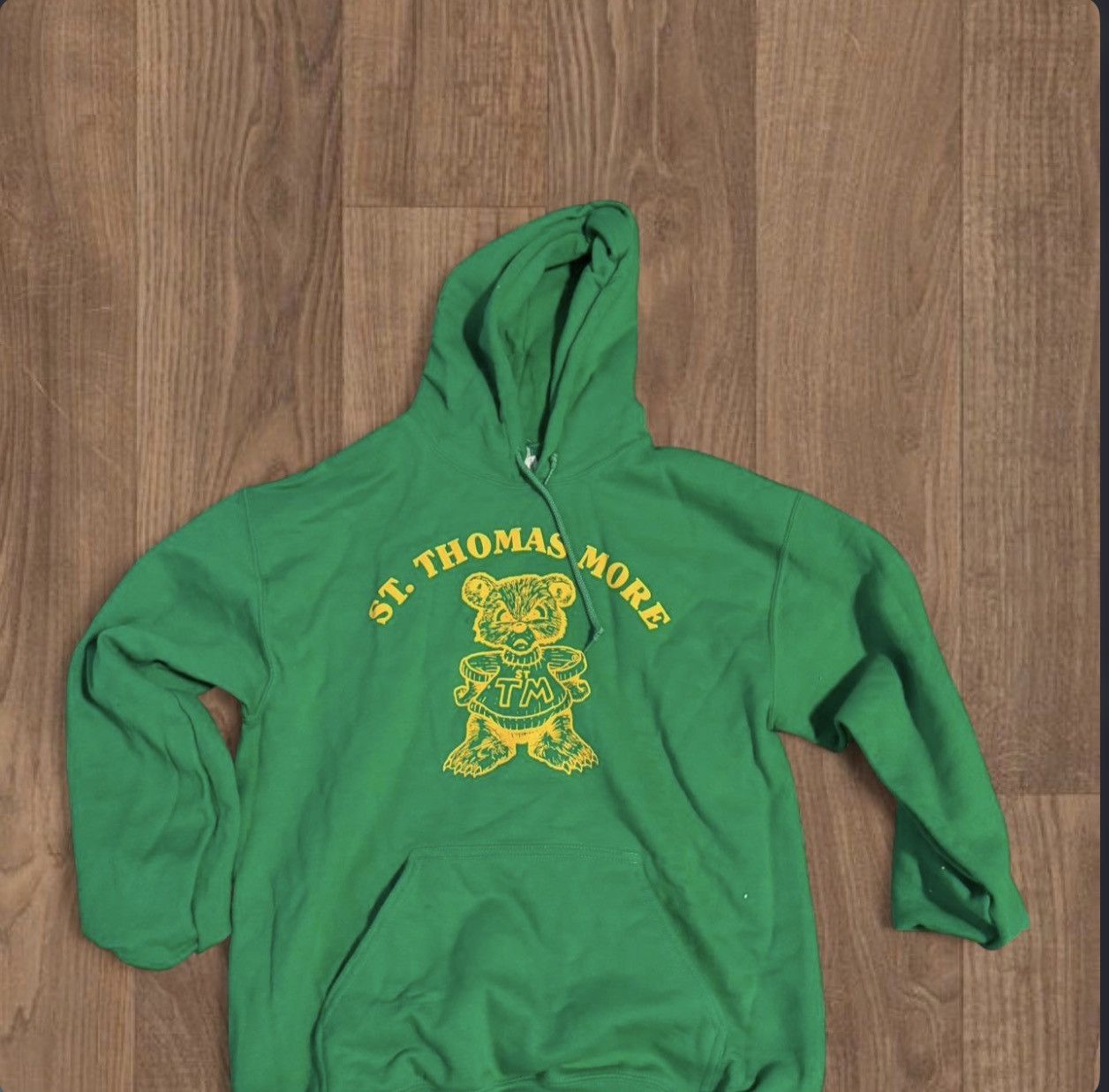 Other Green and yellow vintage hoodie. Size US L / EU 52-54 / 3 - 1 Thumbnail