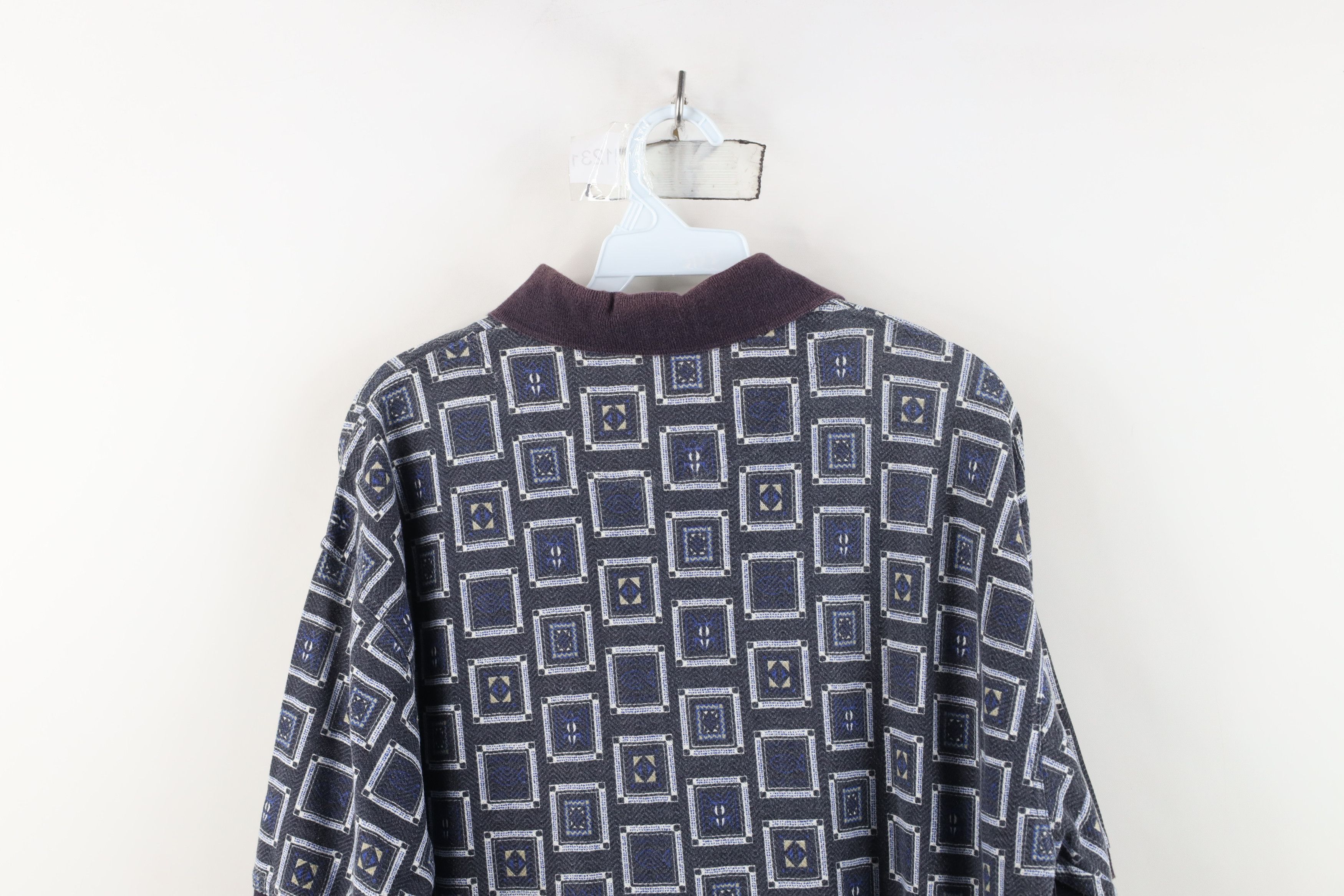Vintage Vintage 90s Streetwear Knit Baggy Fit Golf Polo Shirt Size US M / EU 48-50 / 2 - 10 Thumbnail