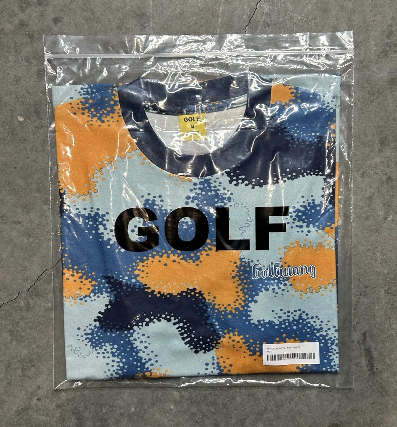 Golf Wang 1 SPRAY CAMO TEE (SIZE M) (MULTI-COLOR) - GOLF WANG Size US M / EU 48-50 / 2 - 1 Thumbnail