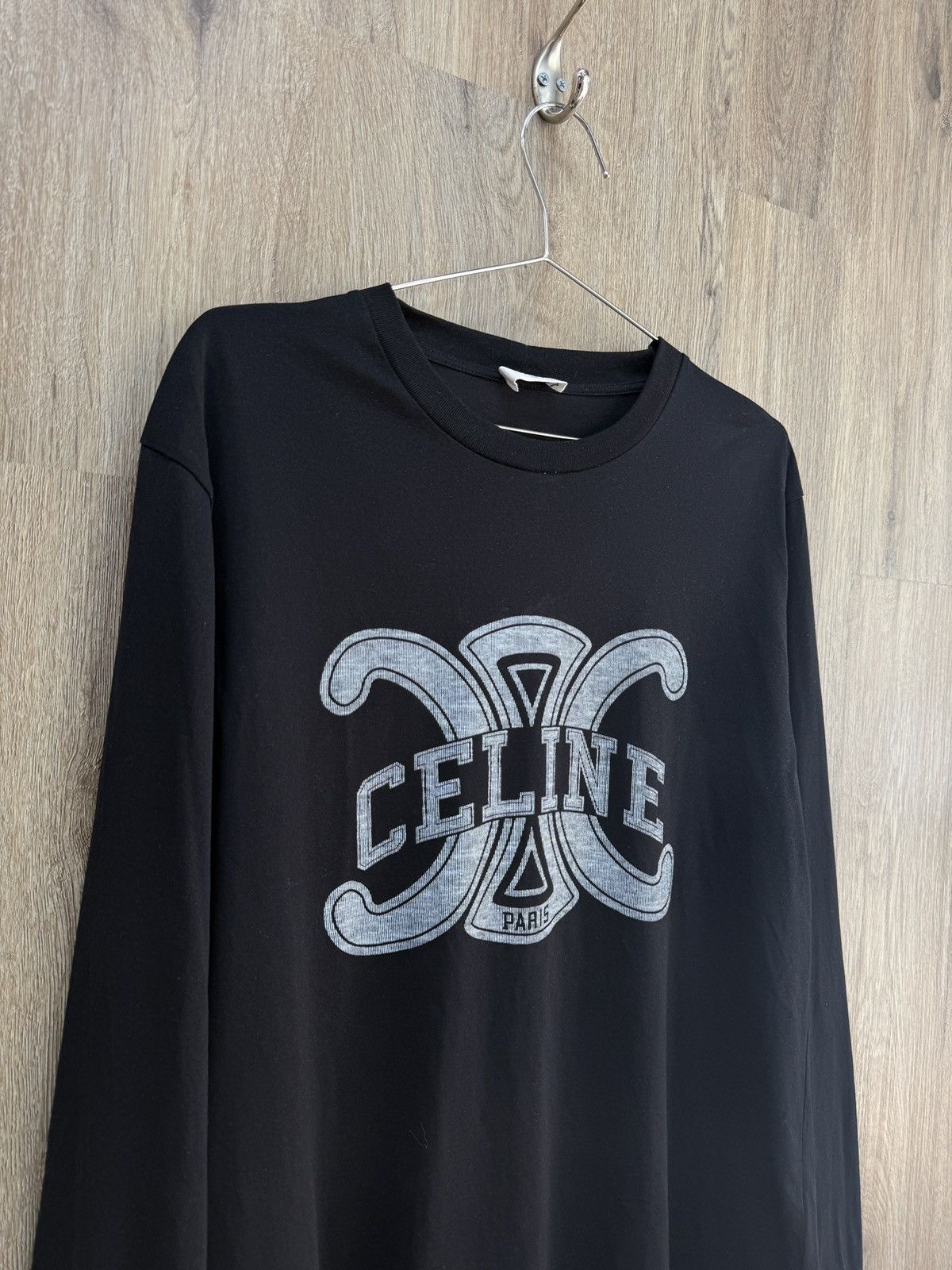 Celine Celine Black Long Sleeve Size US S / EU 44-46 / 1 - 2 Thumbnail