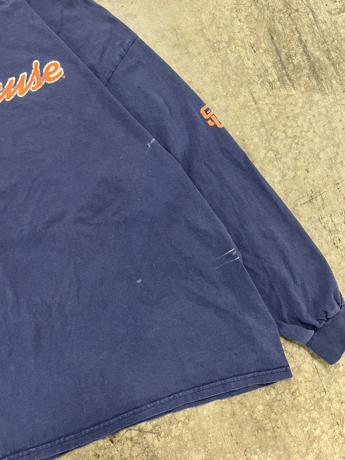 Nike × Vintage Nice center swoosh Syracuse university longsleeve streetwear Size US XL / EU 56 / 4 - 6 Thumbnail