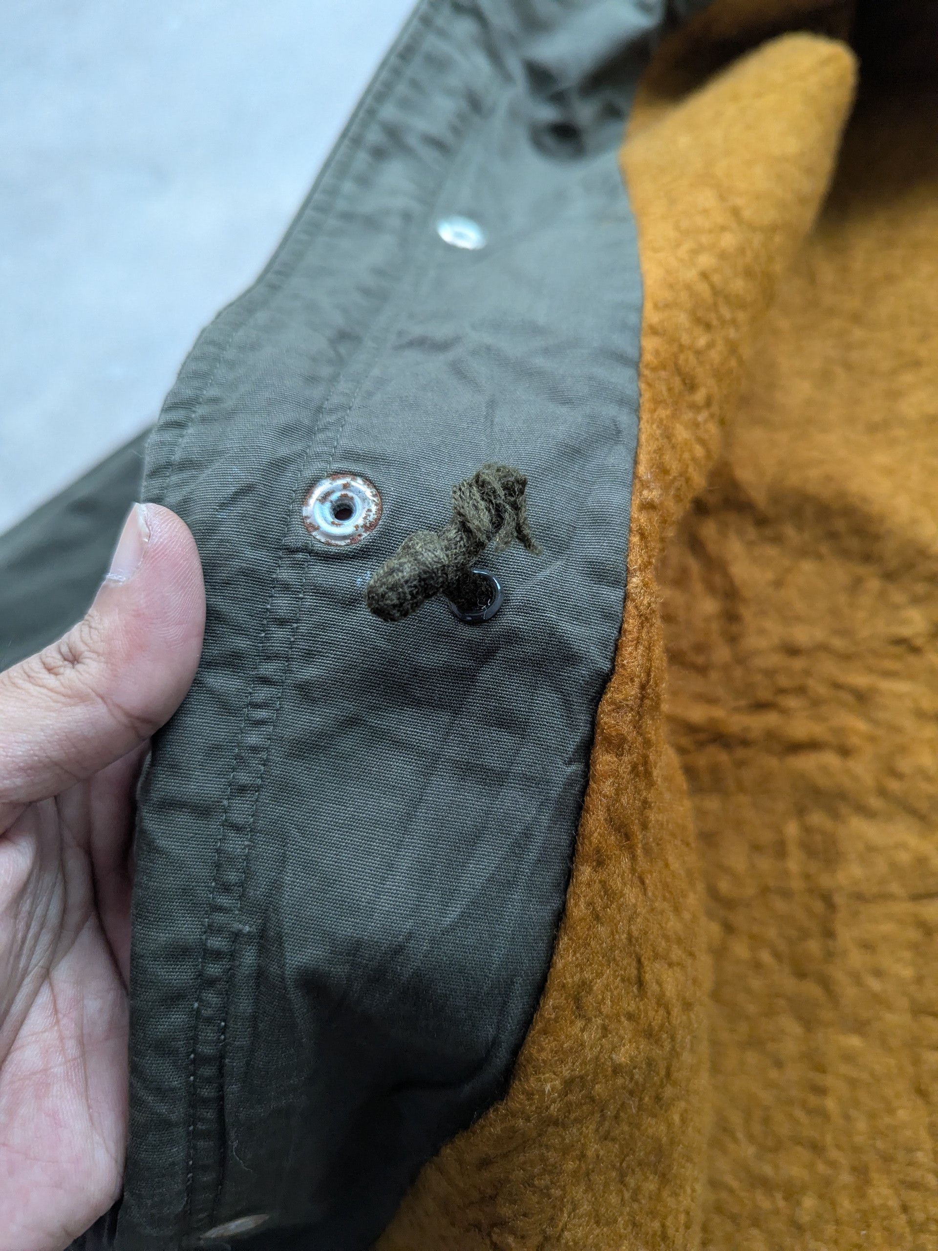 Other Vintage WWII US Army Jacket Lining Sherpa Size US M / EU 48-50 / 2 - 14 Thumbnail