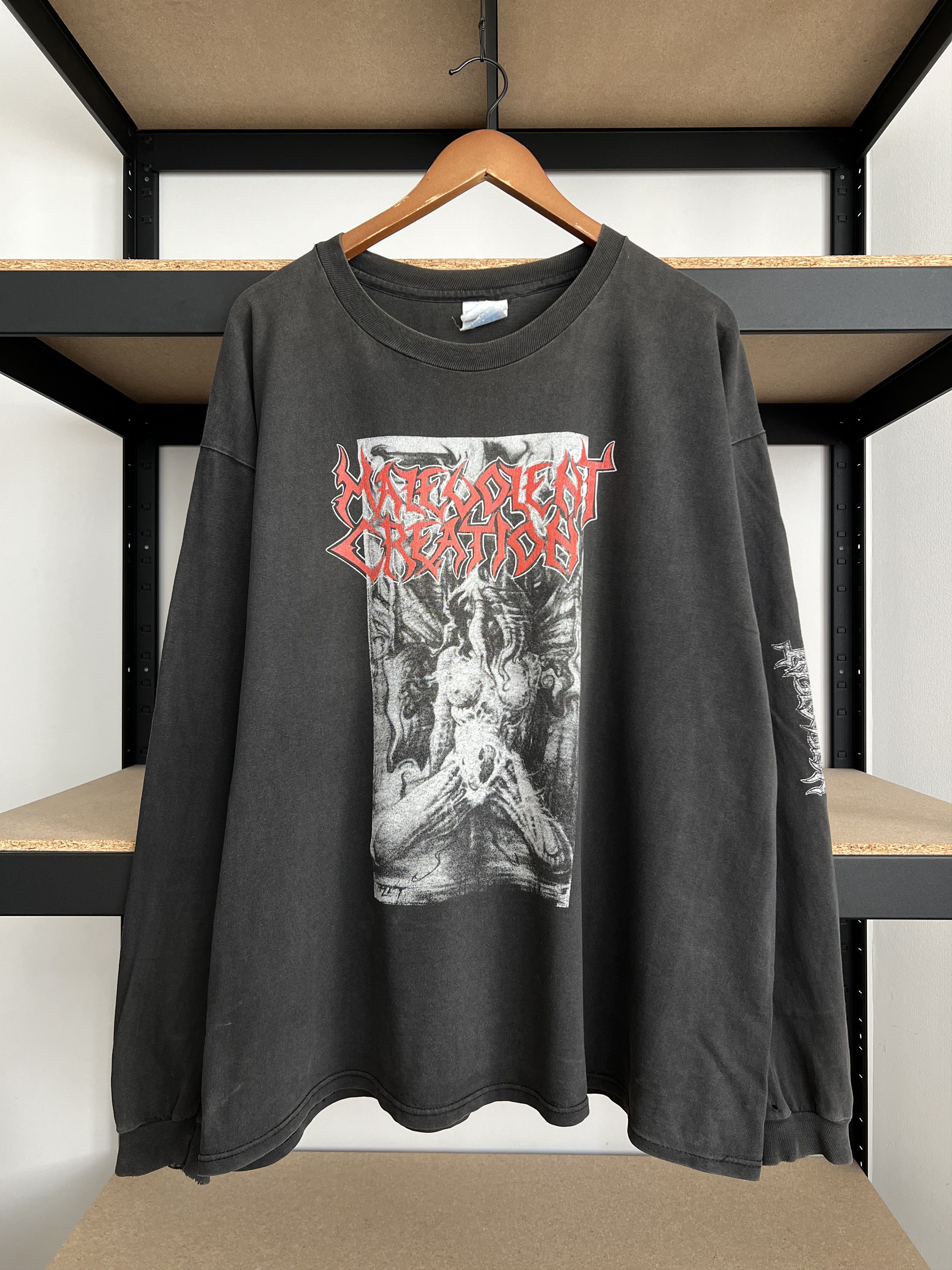 Band Tees Vintage 1995 Malevolent Creation Eternal Long Sleeve Size US XL / EU 56 / 4 - 3 Thumbnail