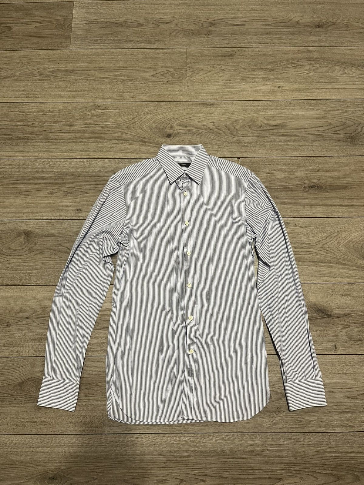 Z Zegna Z Zegna Shit Button up Size US S / EU 44-46 / 1 - 1 Thumbnail