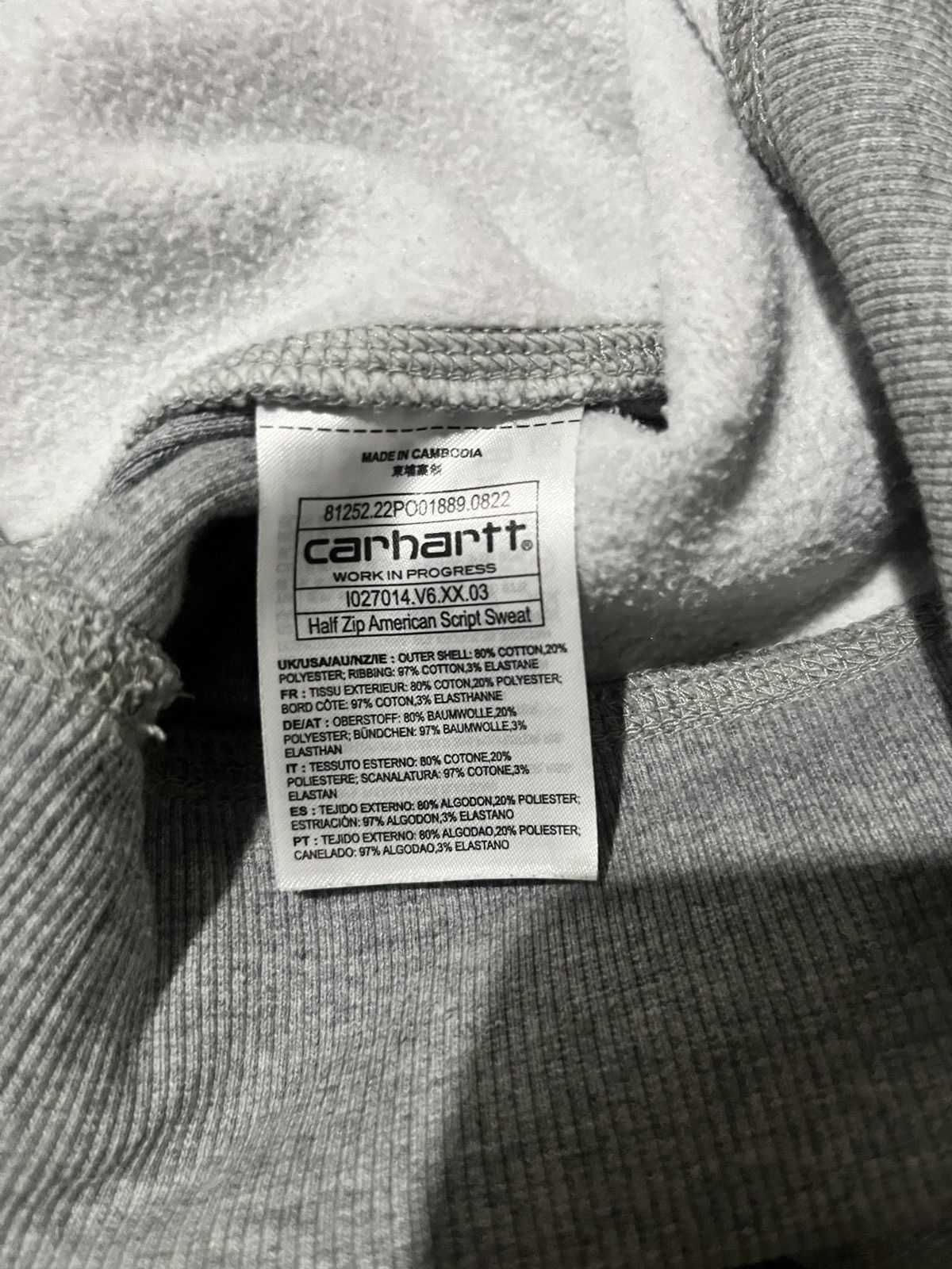 Carhartt Carhartt half-zip Size US S / EU 44-46 / 1 - 4 Thumbnail