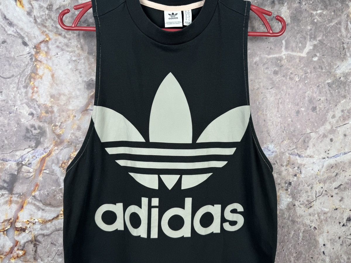 Adidas Women’s Adidas Tank Top Sleeveless Black Streetwear Size S Size S / US 4 / IT 40 - 3 Thumbnail