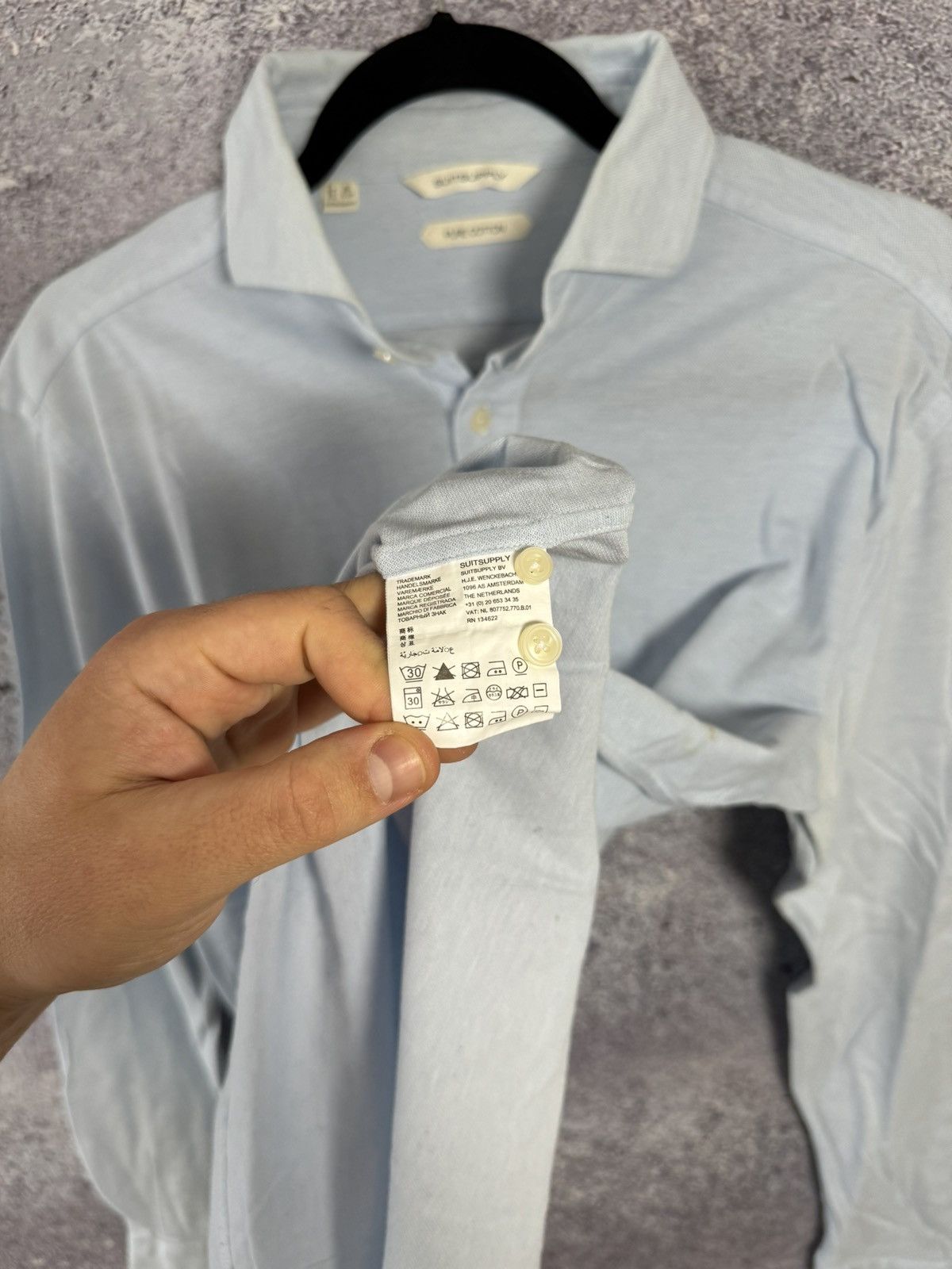 Suitsupply Suitsupply blue long sleeve M size Size US M / EU 48-50 / 2 - 13 Thumbnail