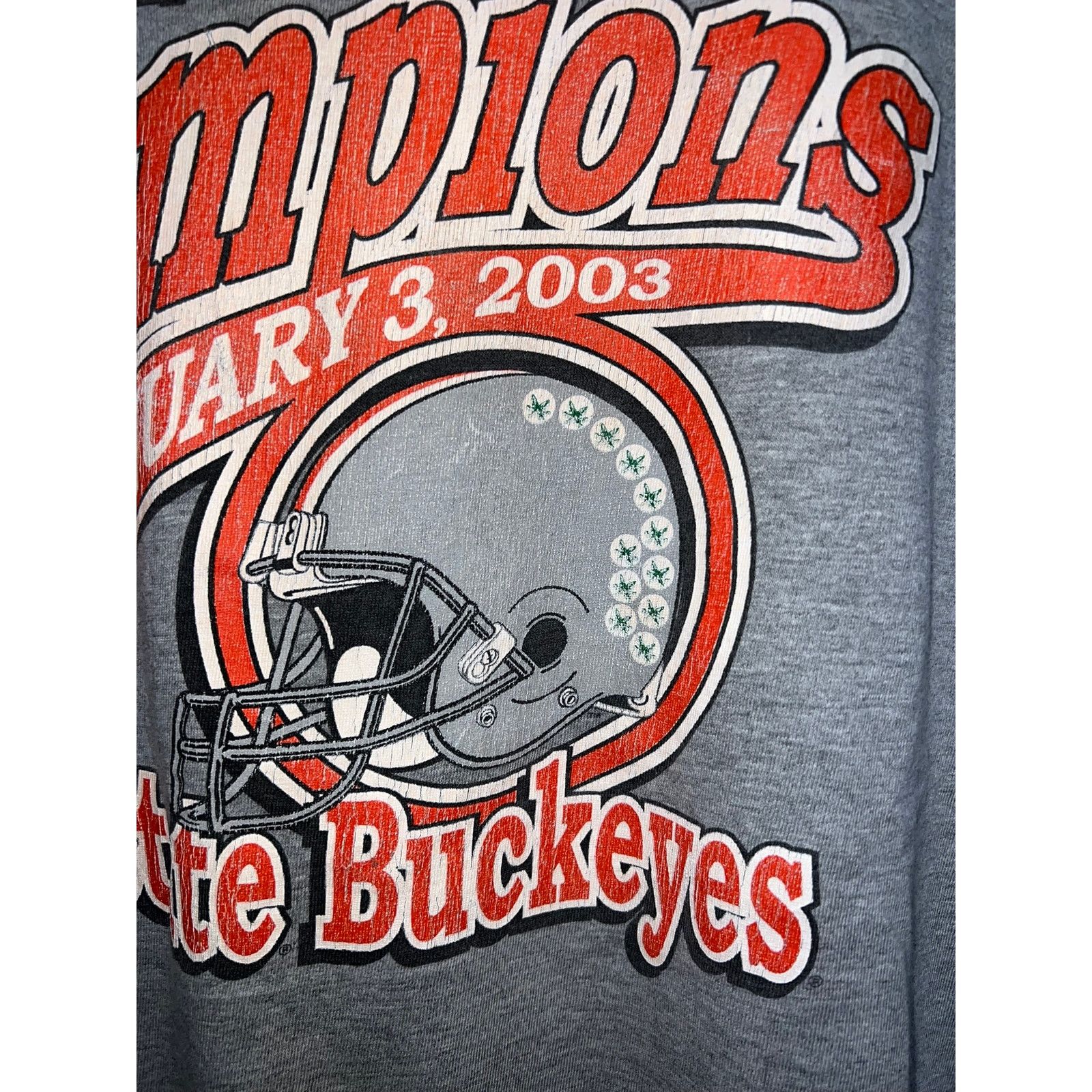 Vintage Vintage Ohio State Buckeyes Shirt 2002 Champions Tee VTG XL Size US XL / EU 56 / 4 - 5 Thumbnail