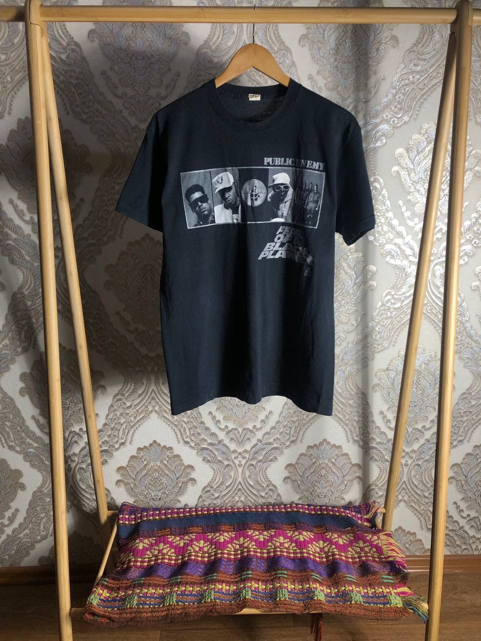 Public Enemy × Vintage VERY RARE PUBLIC ENEMY FEAR OF A BLACK PLANET Y2K 90s RETRO Size US XL / EU 56 / 4 - 1 Thumbnail