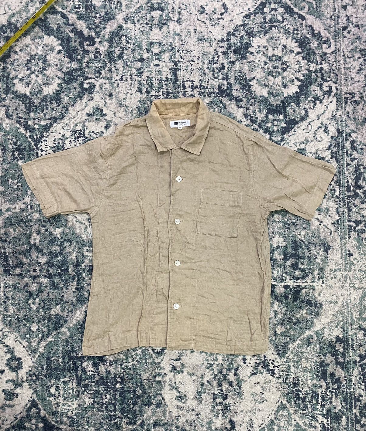 Issey Miyake Issey Miyake Men Pleated Textured Button Up Shirt Size US M / EU 48-50 / 2 - 2 Thumbnail