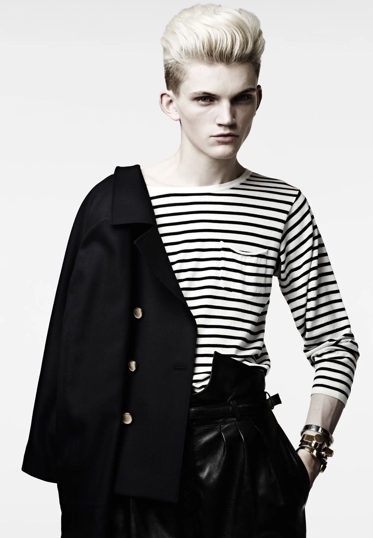 Saint Laurent Paris Saint laurent 13SS campaign gold button officer jacket sz44 Size US S / EU 44-46 / 1 - 2 Thumbnail