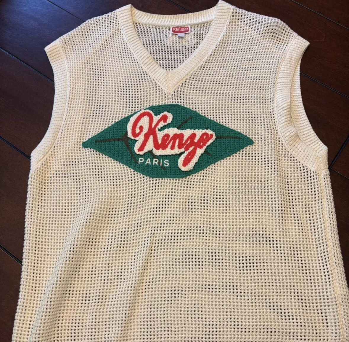 Kenzo Off-White Paris Fruit Stickers Vest Size US M / EU 48-50 / 2 - 1 Thumbnail