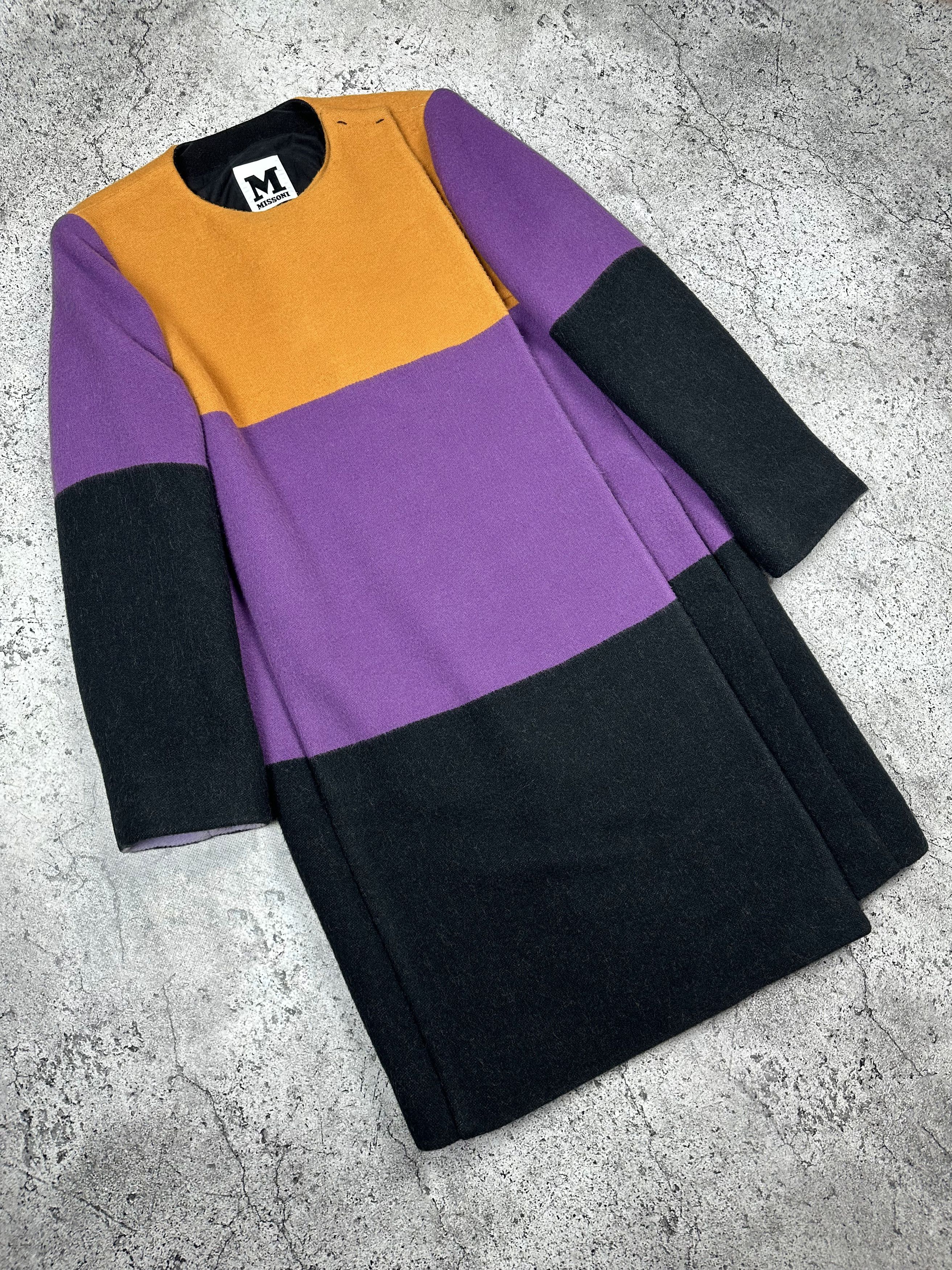 Missoni 🔥 Missoni Wool Multicolor Coat 🔥 Size S / US 4 / IT 40 - 4 Thumbnail