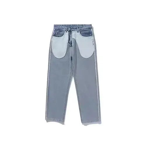Japanese Brand 20SS Indigo Union Japan Denim Patchwork Pants Size US 32 / EU 48 - 1 Thumbnail