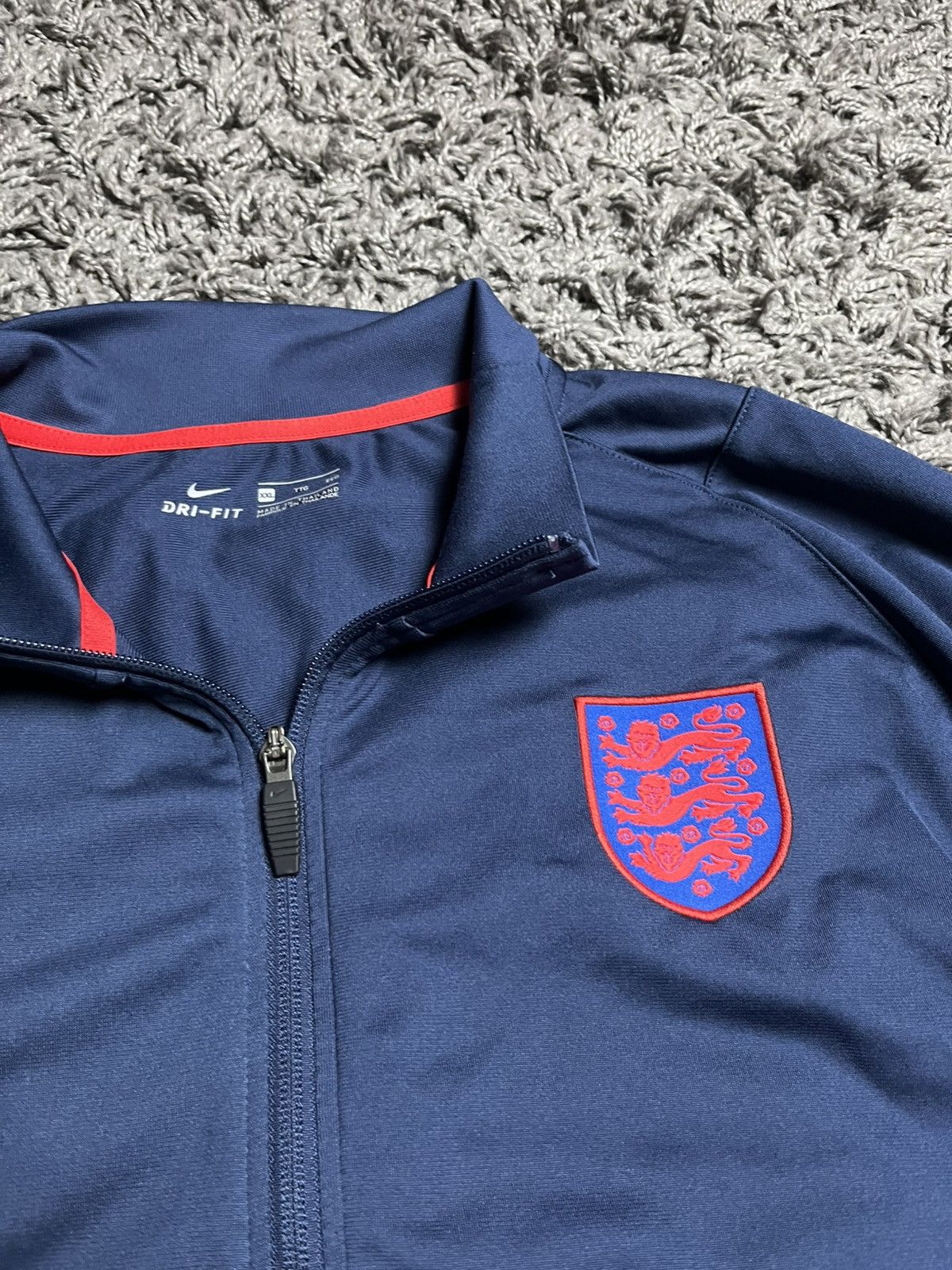 Nike Nike England National Team Euro 2020 Training Track Jacket Size US XXL / EU 58 / 5 - 3 Thumbnail