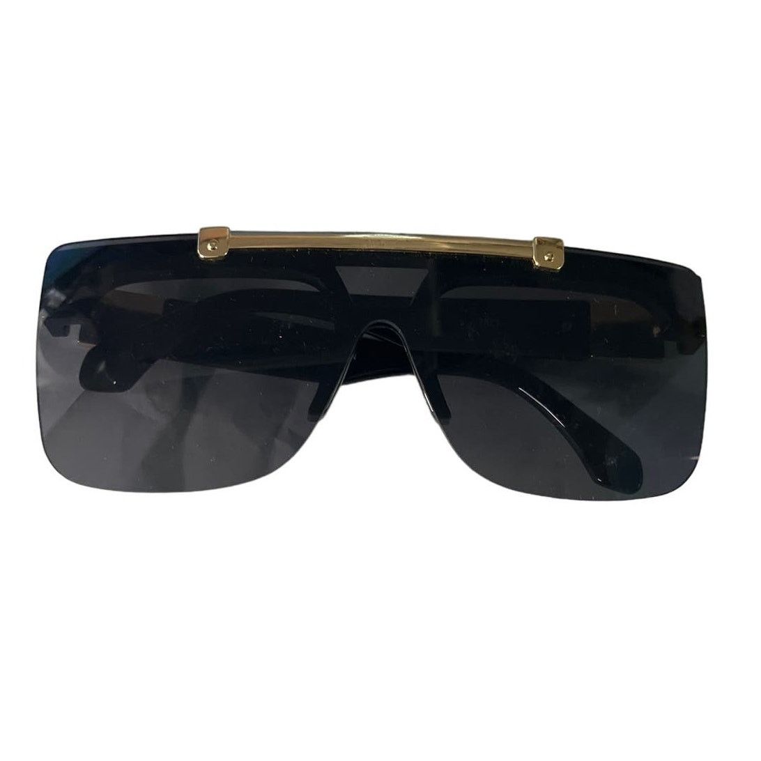 Other Zero UV Black Flip sunglasses with gold accents Size ONE SIZE - 5 Thumbnail