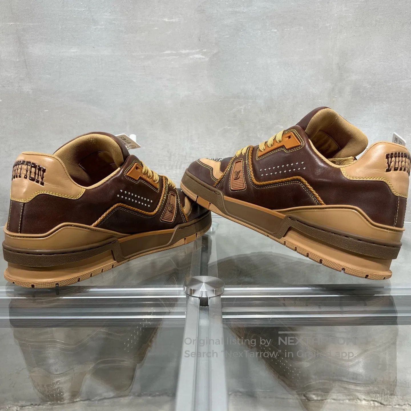 Louis Vuitton Louis Vuitton Rainer Brown Rivet Size US 8.5 / EU 41-42 - 5 Thumbnail