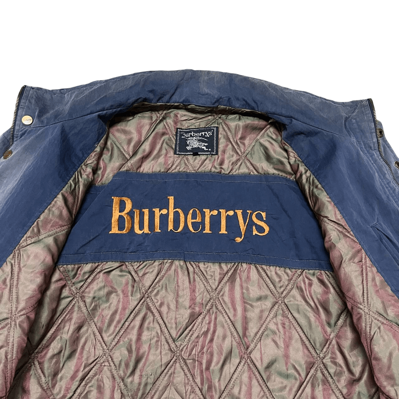 Burberry Vintage Burberry Sunfaded Jacket Embroidery Size US L / EU 52-54 / 3 - 11 Thumbnail