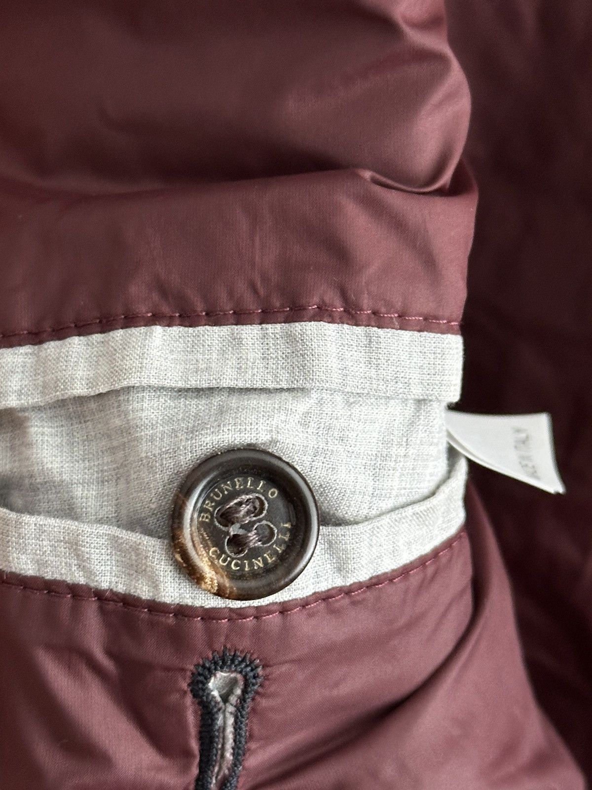 Brunello Cucinelli × Designer BRUNELLO CUCINELLI GOOSE DOWN Vest Size US XXL / EU 58 / 5 - 5 Thumbnail