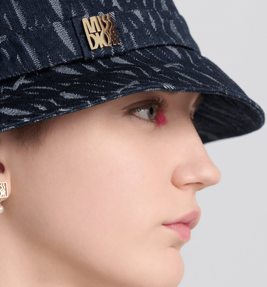 Dior o1w1db11125 45MDC9 Size: OS / Bucket Hat / Cap in Blue Size ONE SIZE - 7 Thumbnail