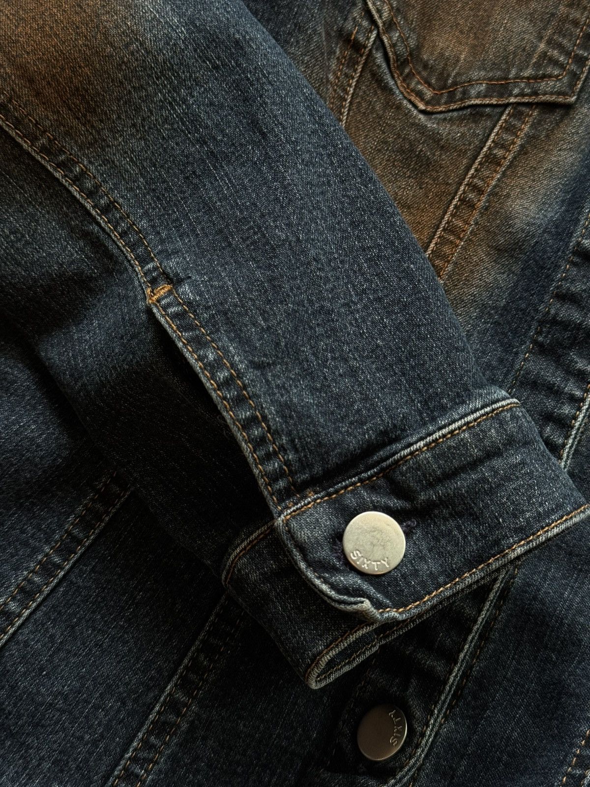 Miss Sixty 🇮🇹 Miss Sixty 2000s vintage washed denim jacket Y2K Size S / US 4 / IT 40 - 5 Thumbnail