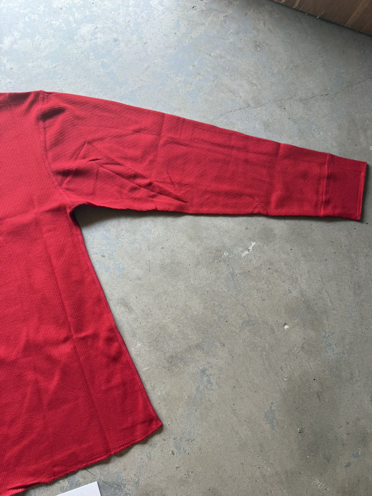 Hanes × Supreme Supreme x Hanes Bone Thermal Crew Red FW21 Size US S / EU 44-46 / 1 - 8 Thumbnail