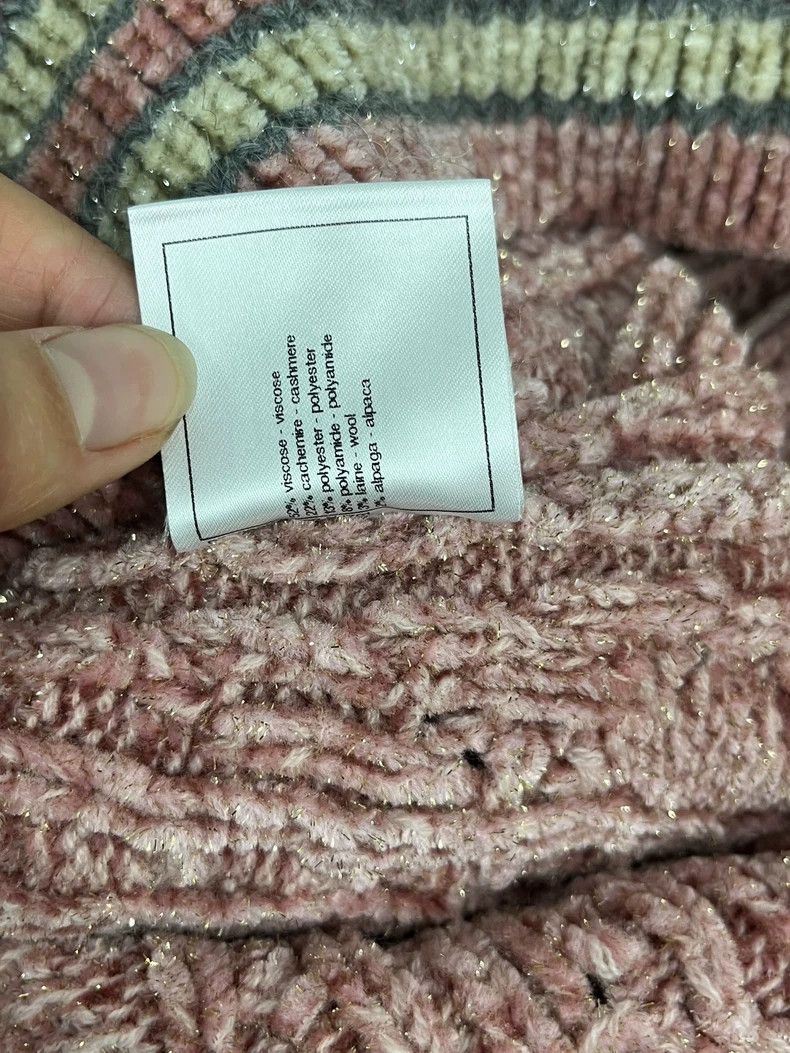 Chanel Chanel 22B pink velvet skirt Size 25" / US 0 / IT 36 - 7 Thumbnail