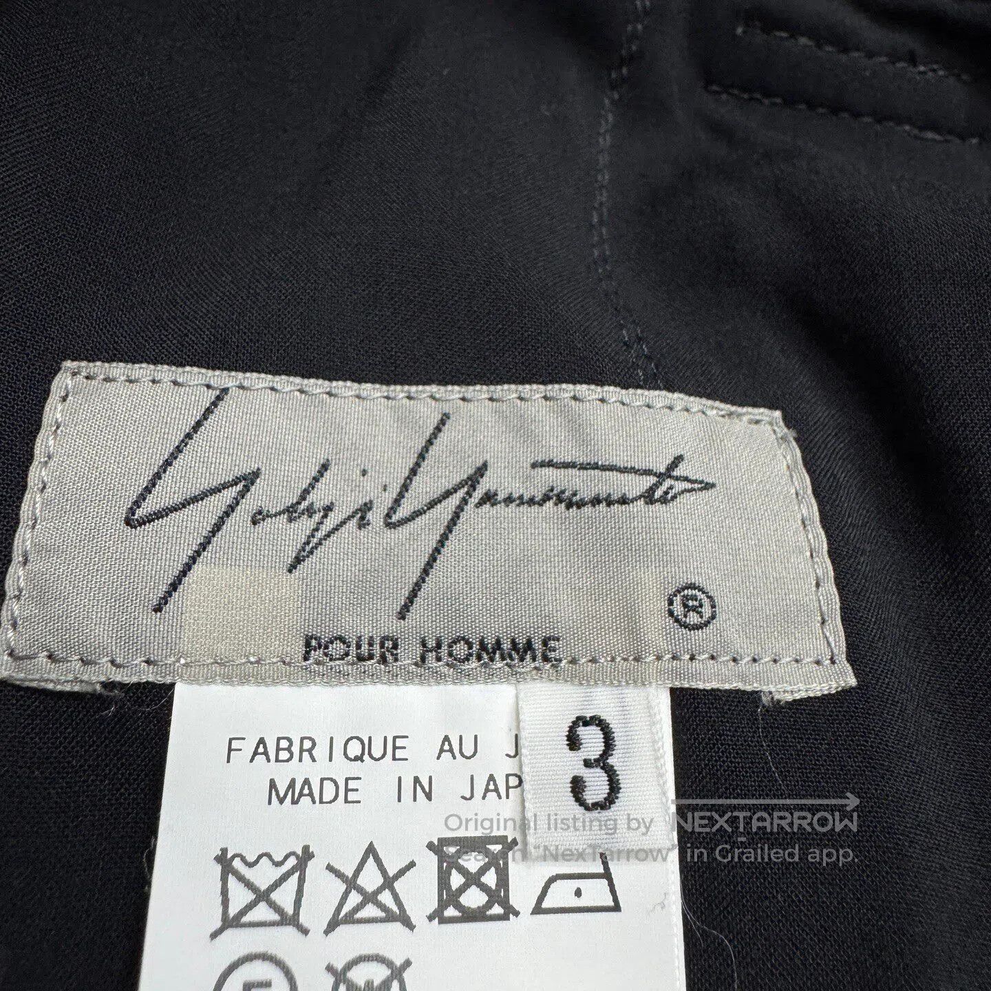 Yohji Yamamoto #REF! Size US 32 / EU 48 - 3 Thumbnail