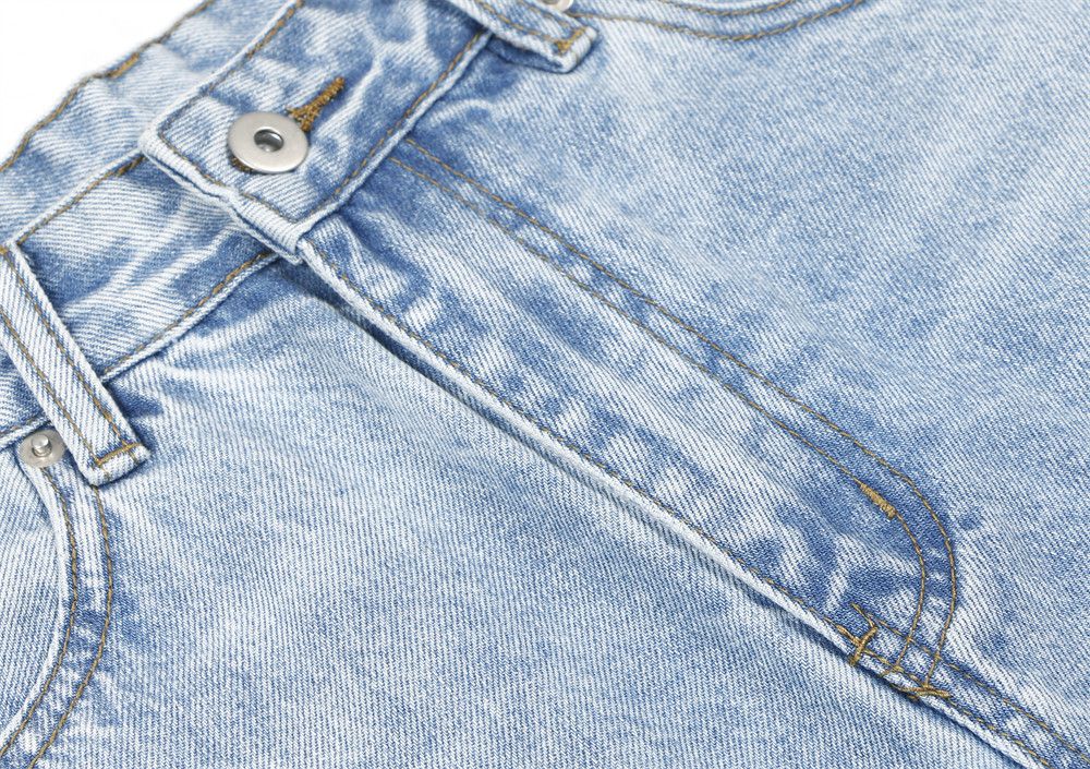 Japanese Brand × Jean Men's washed gradient straight loose wide-leg casual jeans Size US 32 / EU 48 - 5 Thumbnail