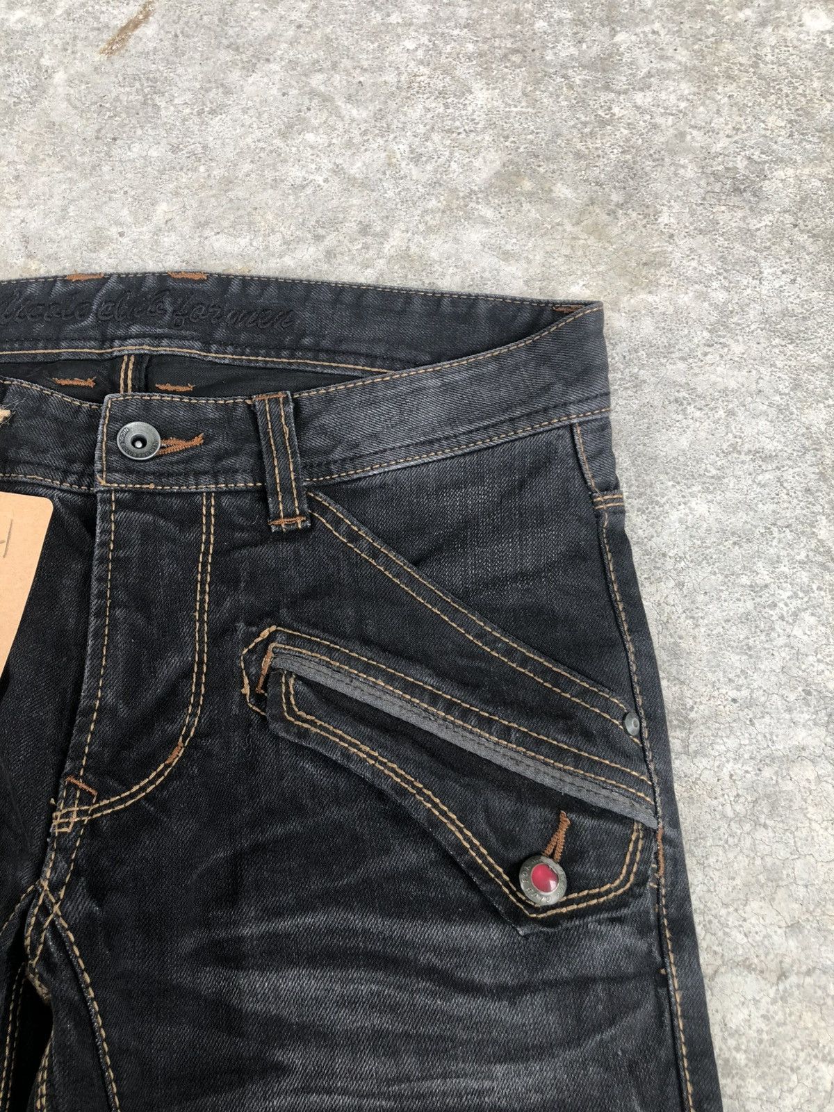 Who Decides War Nicole Club Flared Jeans Distressed Jeans Size US 31 - 14 Thumbnail