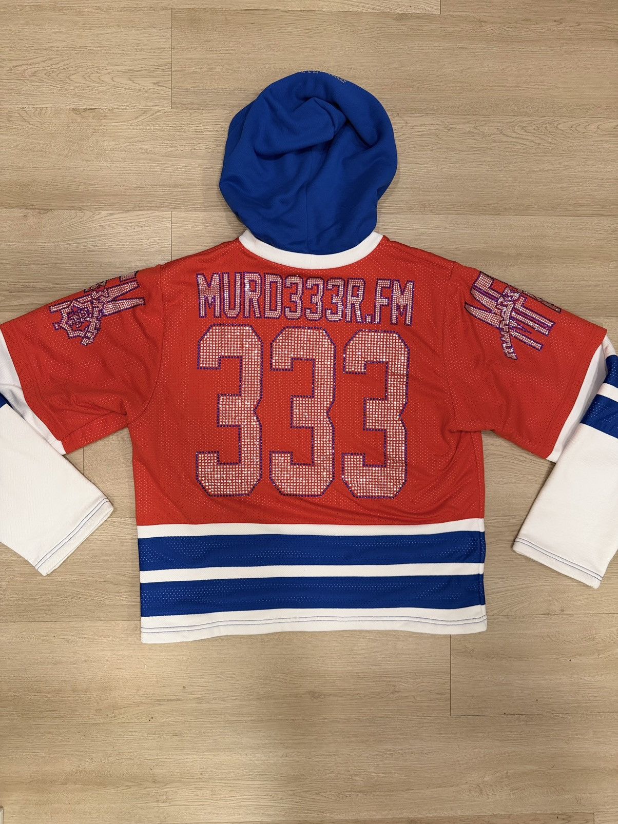 murd333r.fm Murd333r.fm IC333 Hoodie NY Hockey Jersey Size US L / EU 52-54 / 3 - 2 Thumbnail