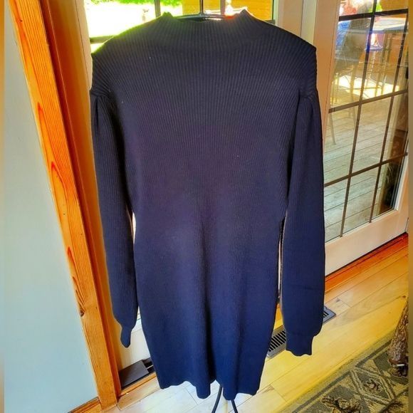 Vintage Anrabess Black Ribbed Sweater Long Sleeve Sz. XL Dress Size XL / US 12-14 / IT 48-50 - 1 Thumbnail