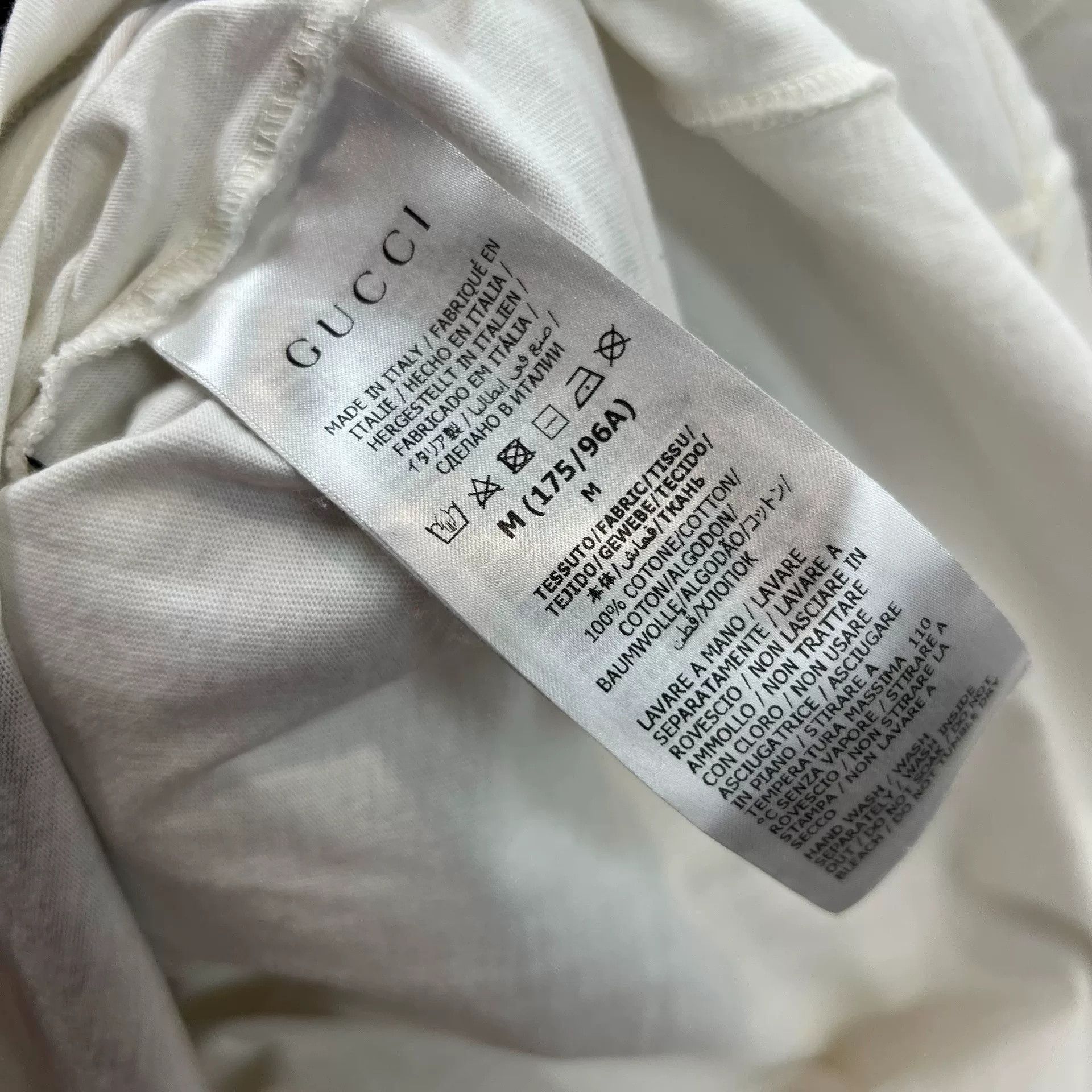 Gucci Gucci Star Letter Print Short Sleeve Size US M / EU 48-50 / 2 - 4 Thumbnail