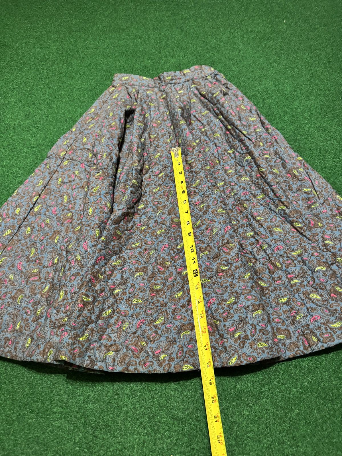 Vintage Vintage Paisley Midi 60s 70s Retro Boho 24” Waist Skirt Size 24" / US 00 / IT 34 - 8 Thumbnail