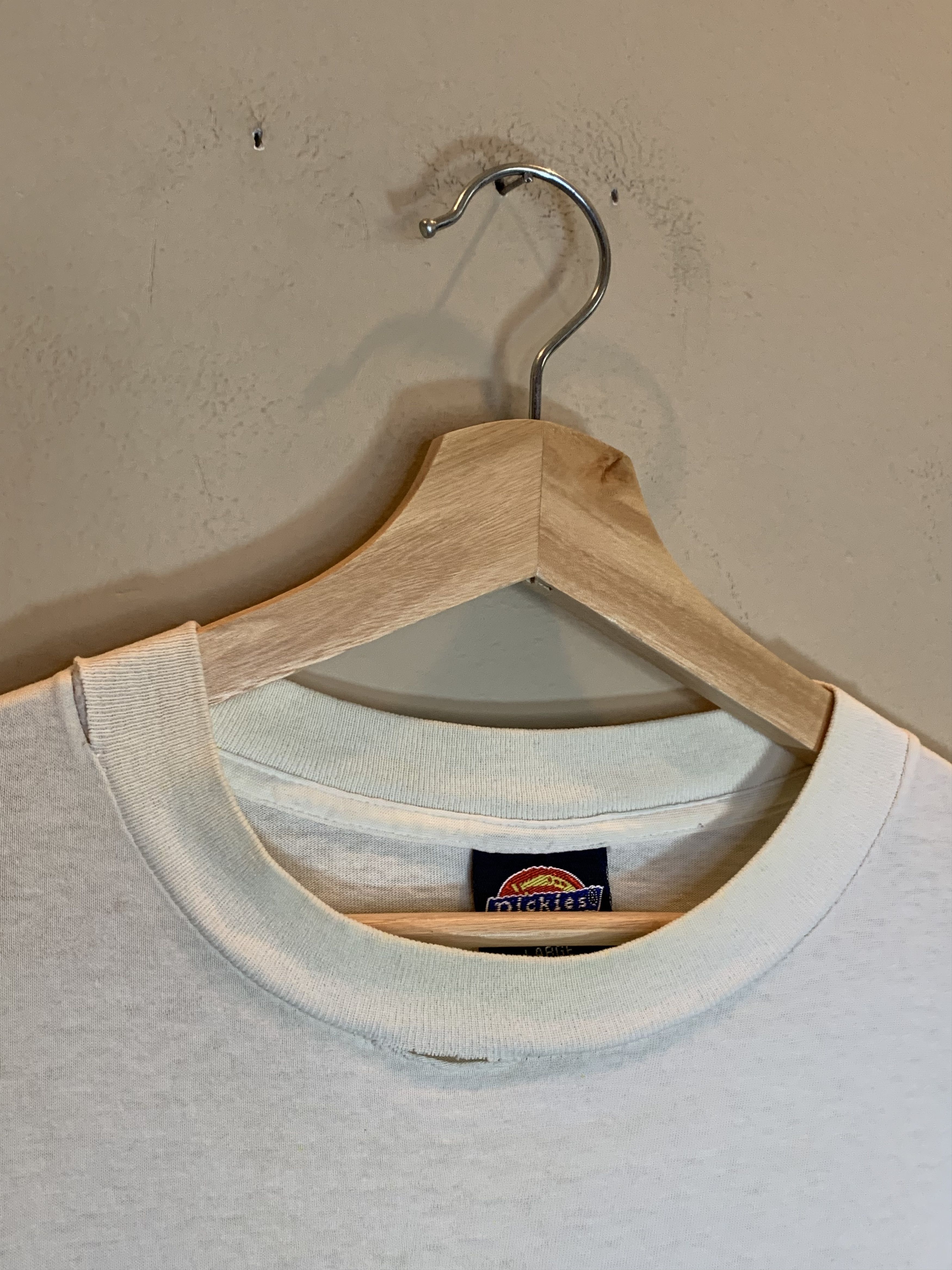 Dickies *RARE* Vintage 90’s Dickies Single Stitch Distressed Shirt Size US L / EU 52-54 / 3 - 10 Thumbnail