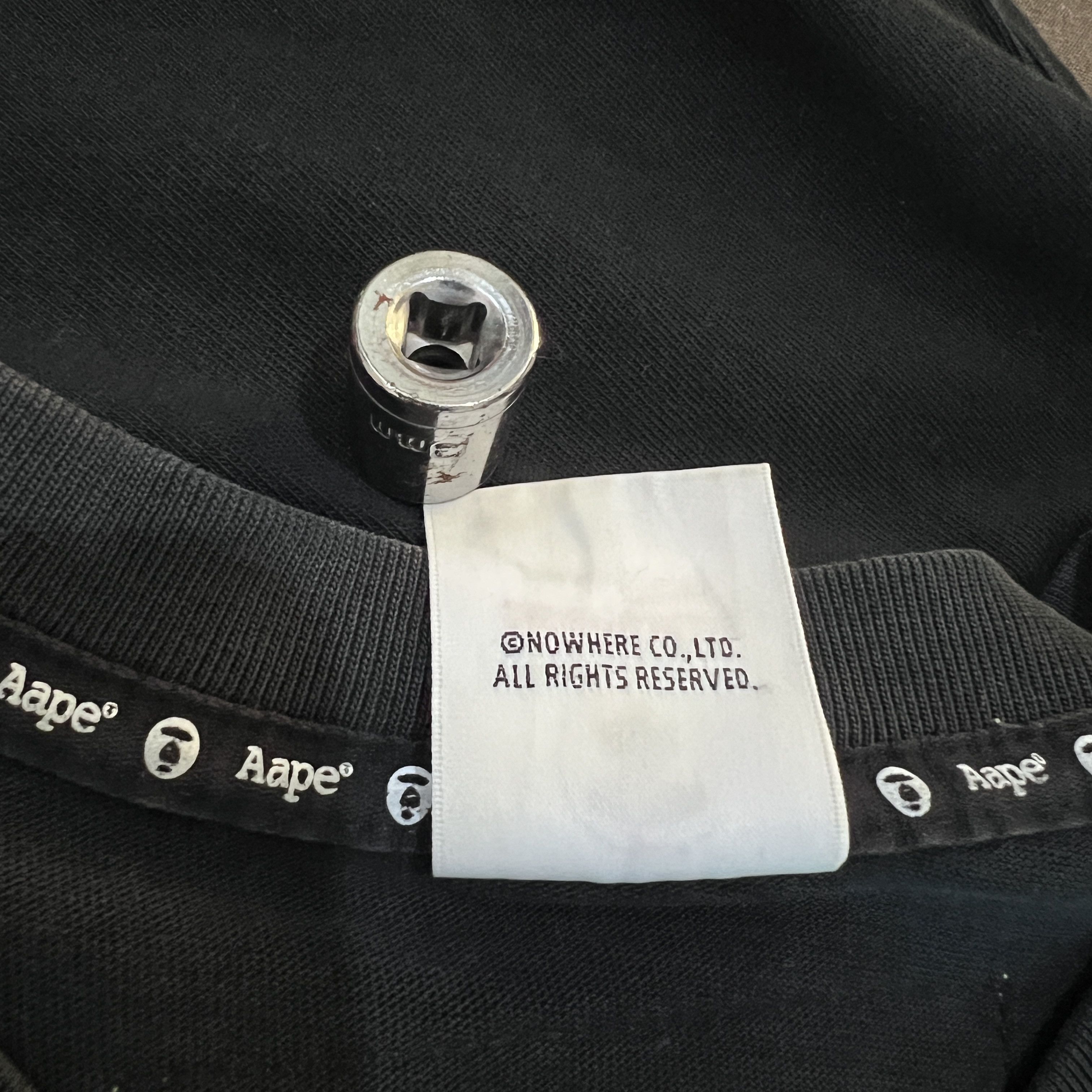 Aape Aape by A Bathing Ape SPEC-APUNVS-AP01 Pocket Tee Size US M / EU 48-50 / 2 - 6 Thumbnail