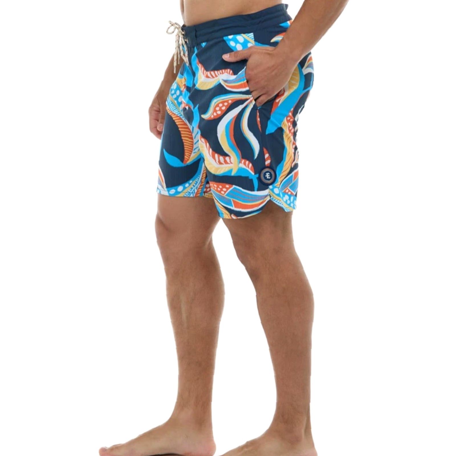 Vintage **NWT Eidon Young Men's Navy Seaweed 18” Swim Trunks - Size 32** User: **Eidon Young Men's Navy Seaweed 18” Swim Trunks - Size 32** Size US 32 / EU 48 - 4 Thumbnail