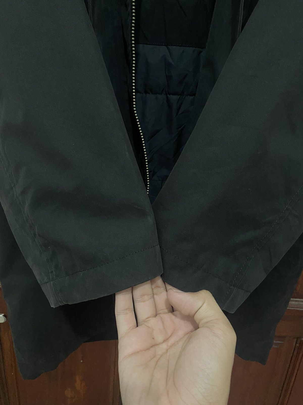 Burberry Vintage Burberry Black Double Collar Nova Check Jacket Size US M / EU 48-50 / 2 - 6 Thumbnail