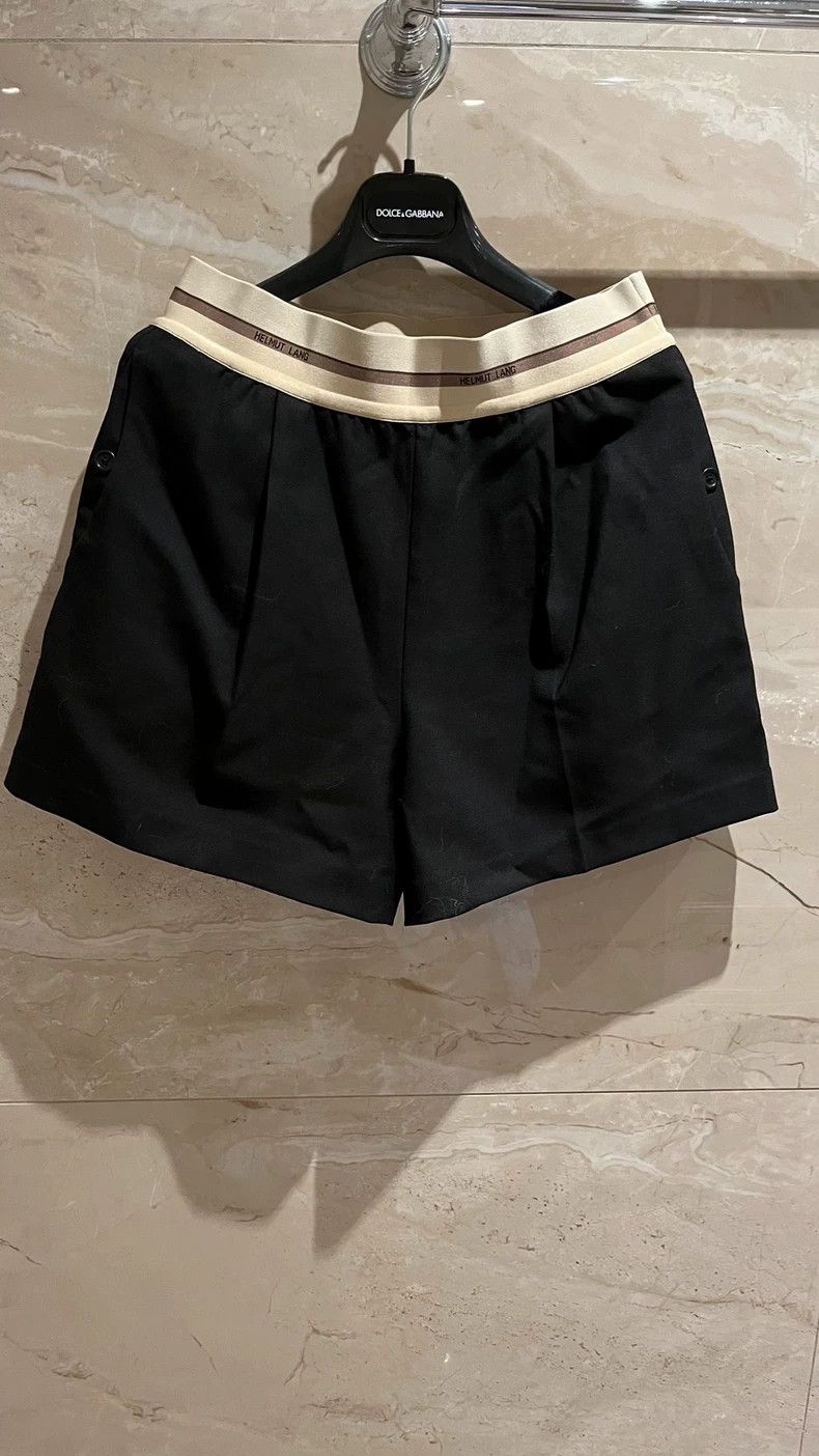 Helmut Lang HELMUT LANG size6 Letter elastic belt shorts Size 26" / US 2 / IT 38 - 3 Thumbnail