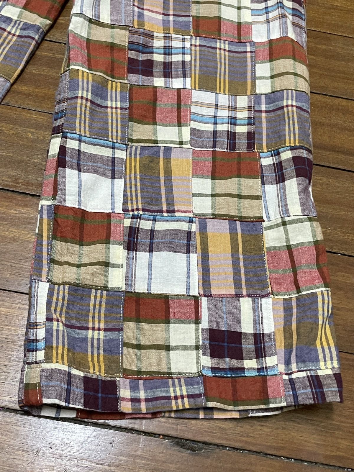 Japanese Brand × Vintage Very Rare Vintage Japanese Brand M.1.6 Patchwork Pants 1990s Size US 30 / EU 46 - 8 Thumbnail