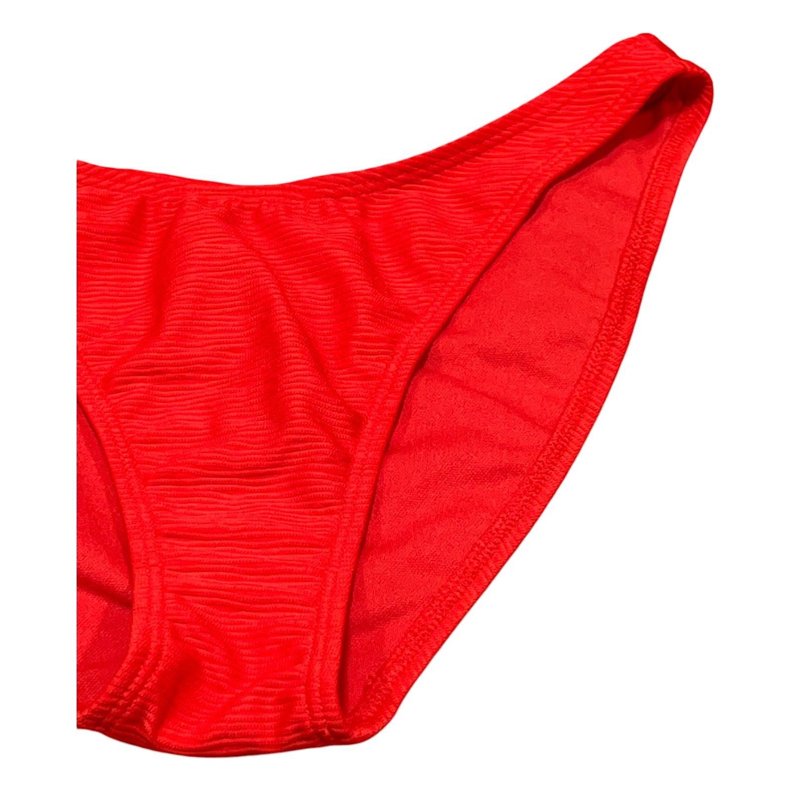 Other Wild fable - Women's Textured High Leg Cheeky Bikini Bottom Size ONE SIZE - 14 Thumbnail