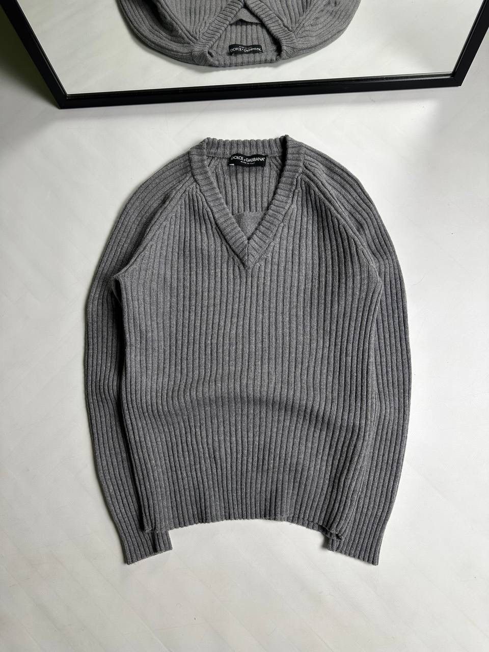 Dolce & Gabbana Dolce Gabbana Wool Womes Sweater Gray 🔥 Size M / US 6-8 / IT 42-44 - 1 Thumbnail