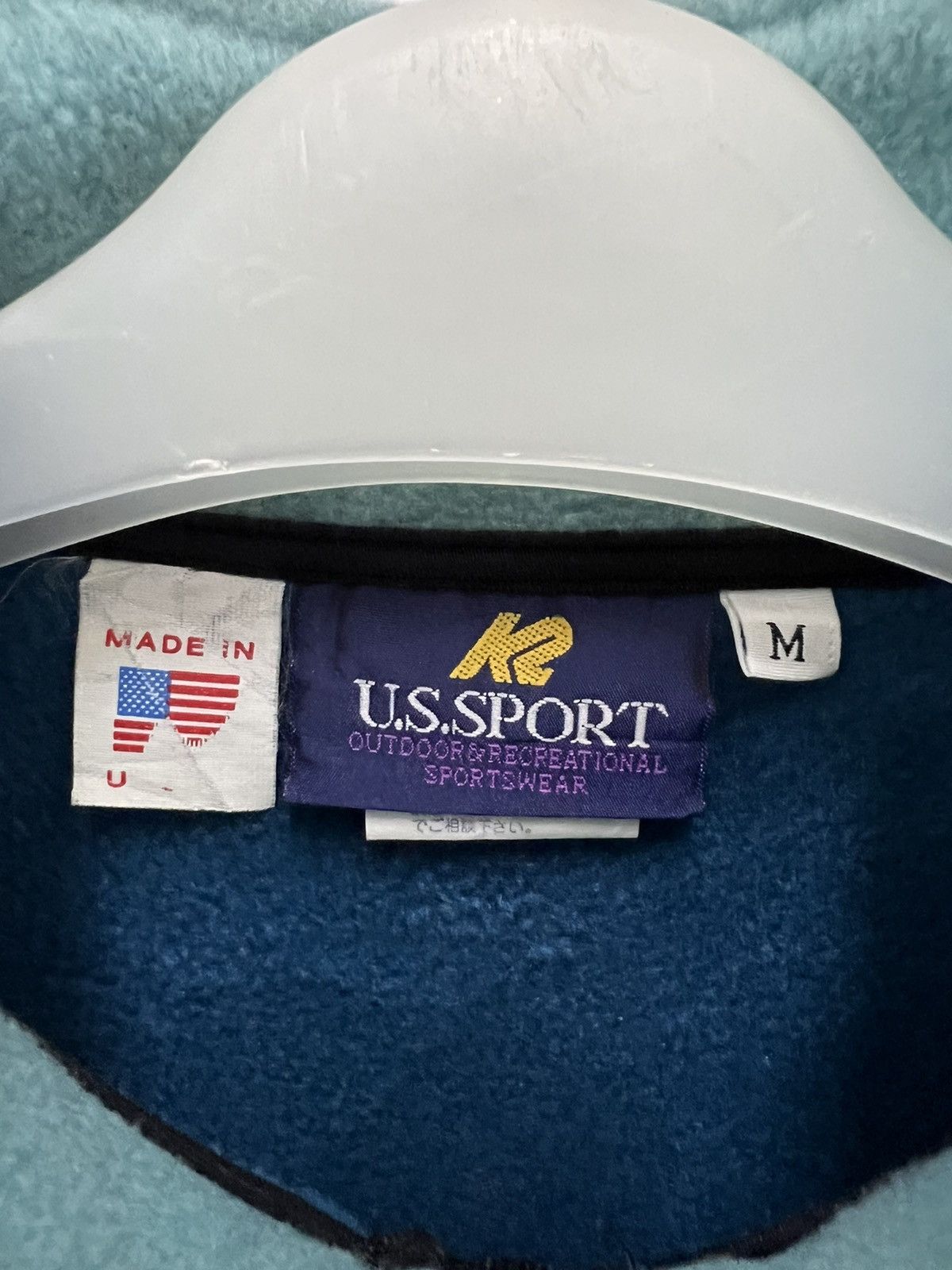 K2 🔥 K2 U.S SPORT Made In USA Sweat Half Zip - M Size US L / EU 52-54 / 3 - 5 Thumbnail