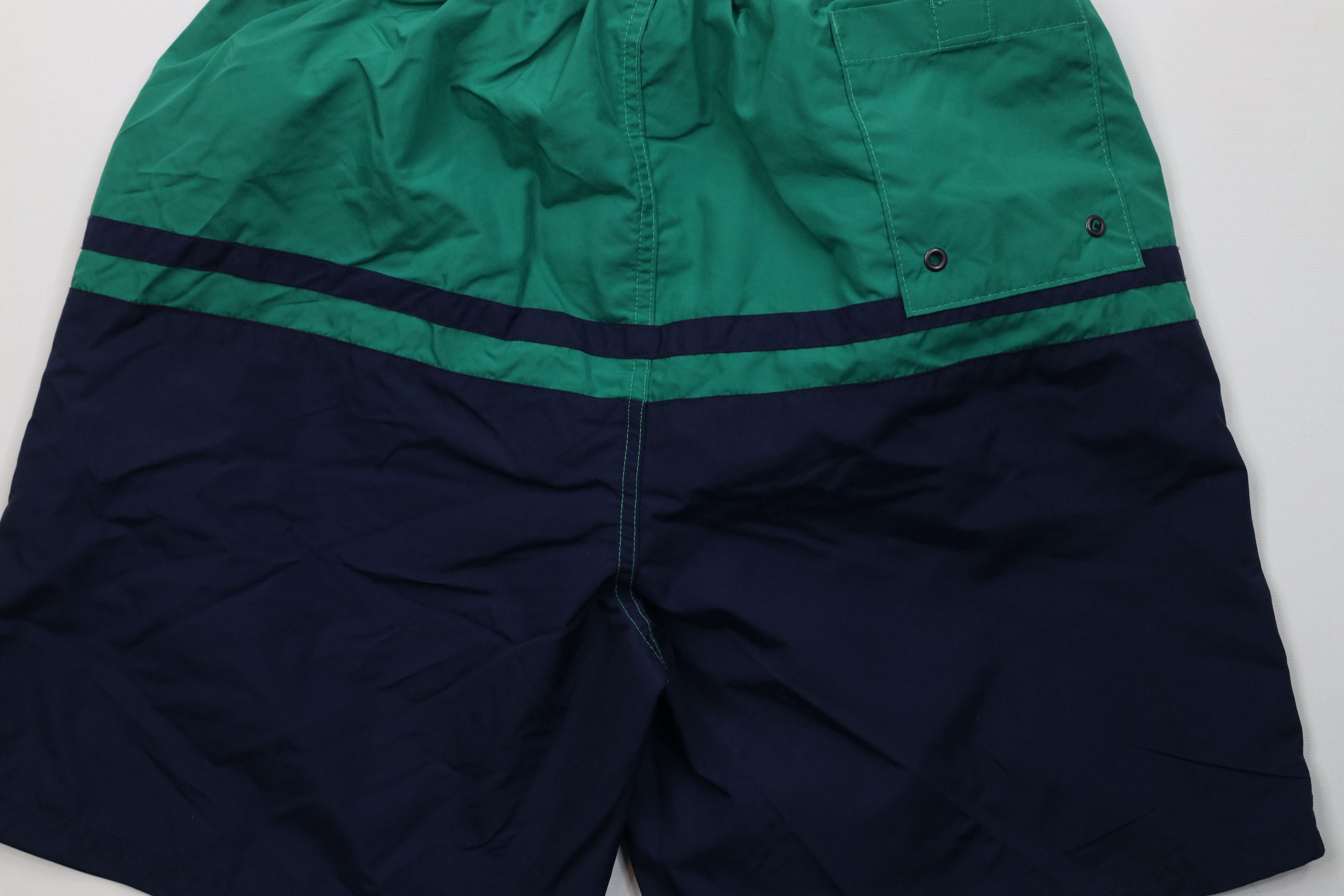 Polo Ralph Lauren Vintage 90s Ralph Lauren Stencil Stamp Lined Shorts Trunks Size US 30 / EU 46 - 10 Thumbnail