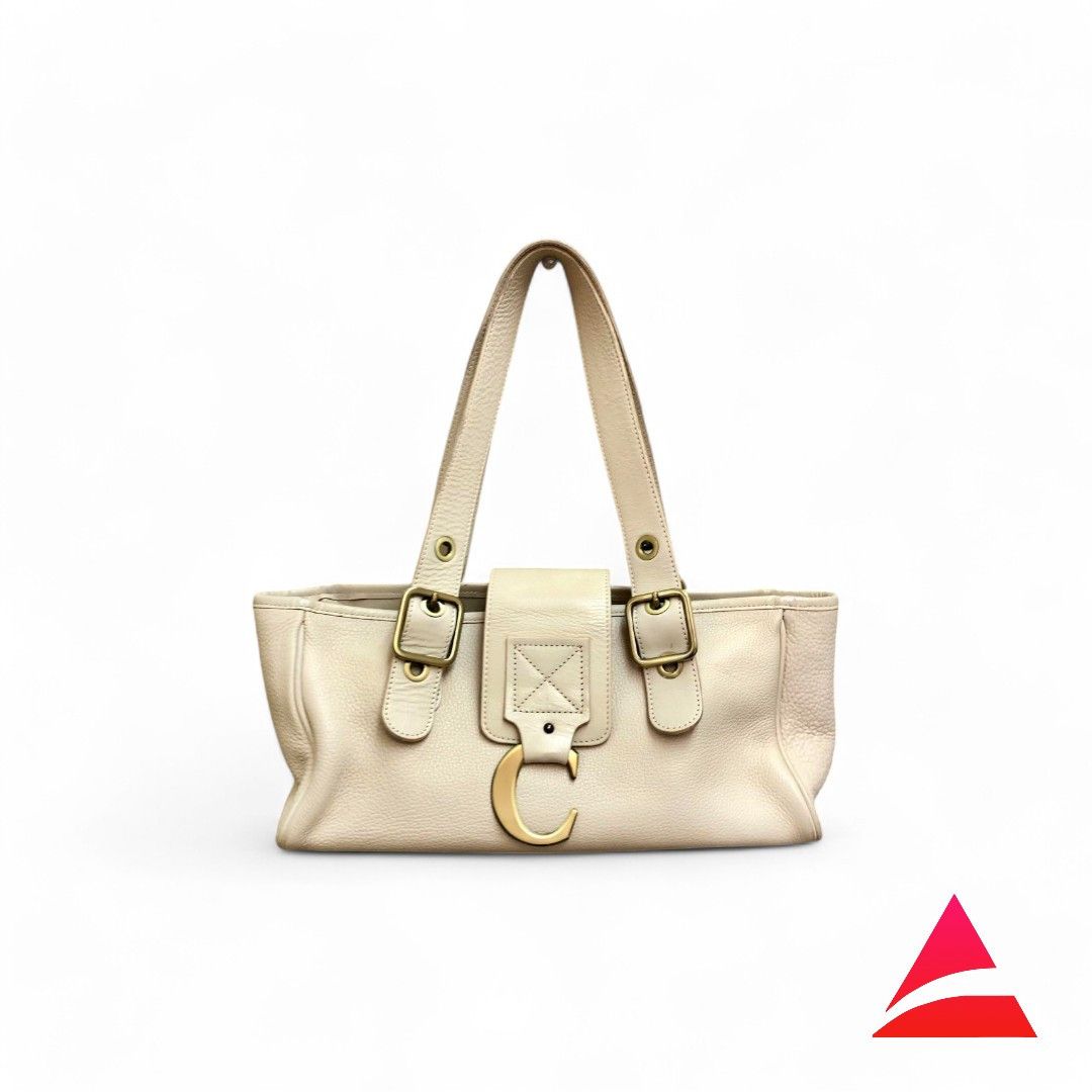Chloe Chloé - Tote Handbag Leather Charm Party Formal Size ONE SIZE - 1 Thumbnail