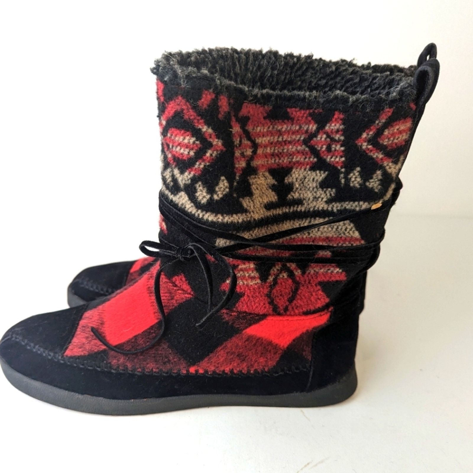 Steve Madden Madden Girl Jackmen Plaid Boots - 7.5 Size US 7.5 / IT 37.5 - 2 Thumbnail