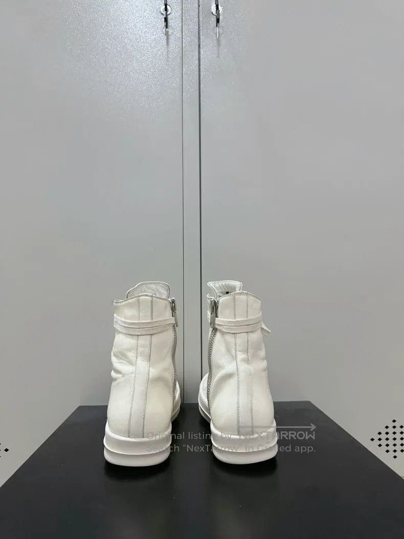 Rick Owens Rick Owens Ivory cowhide Converse Size US 6 / EU 39 - 7 Thumbnail