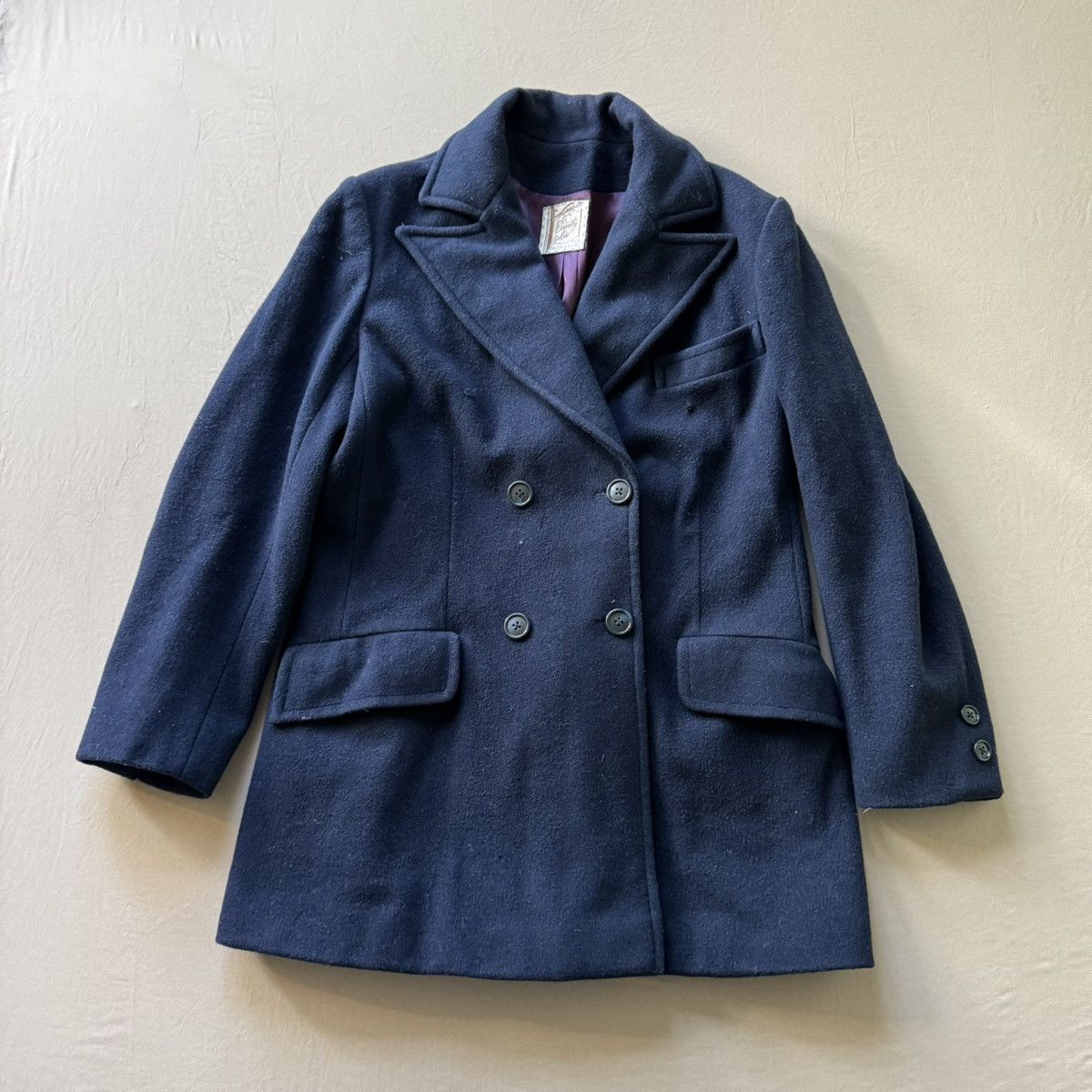 Other Vintage Wool Double Breasted Peacoat Size M / US 6-8 / IT 42-44 - 1 Thumbnail